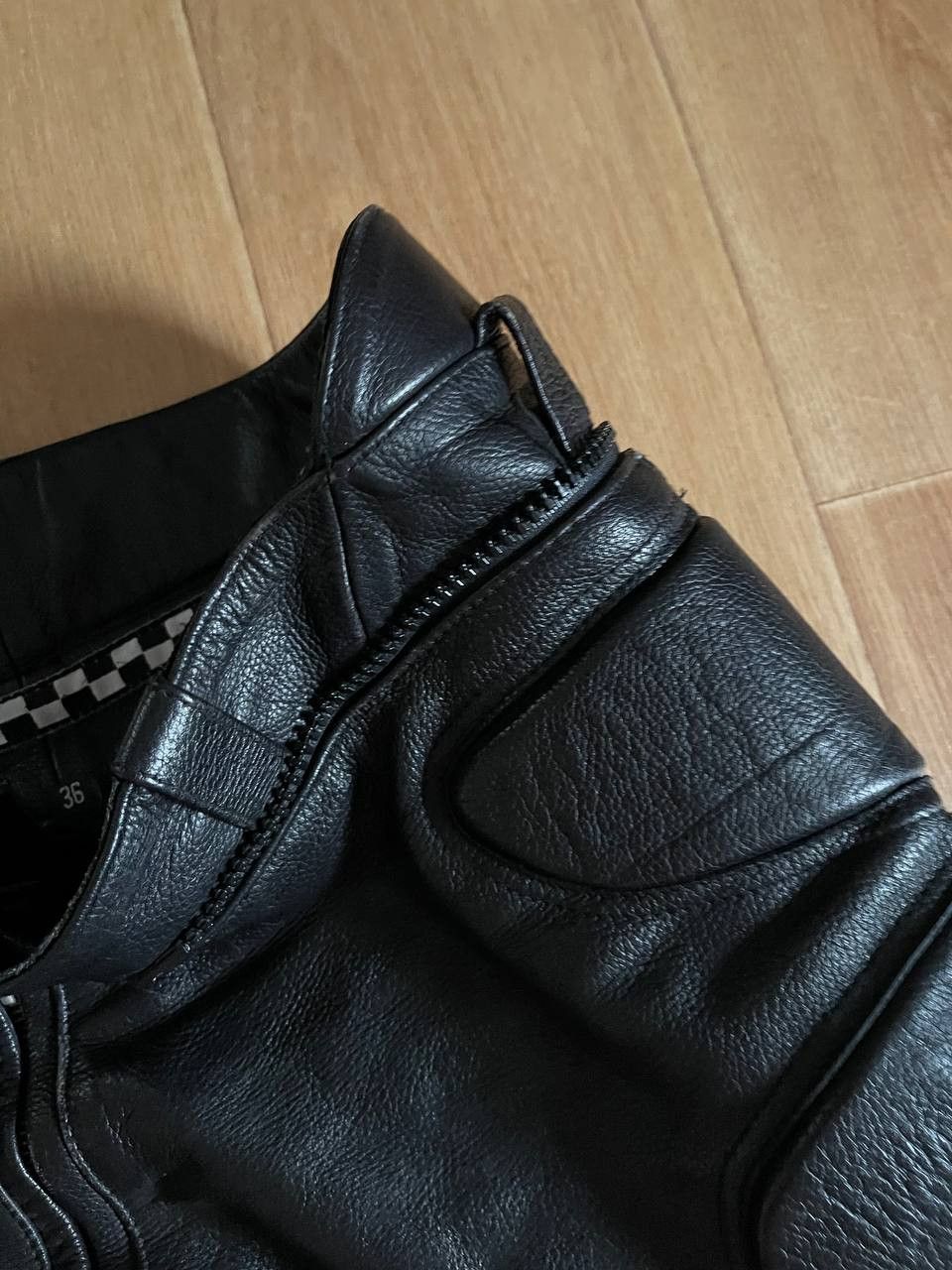 Vintage Vintage Richa real leather moto biker pants Size US 36 / EU 52 - 18 Thumbnail