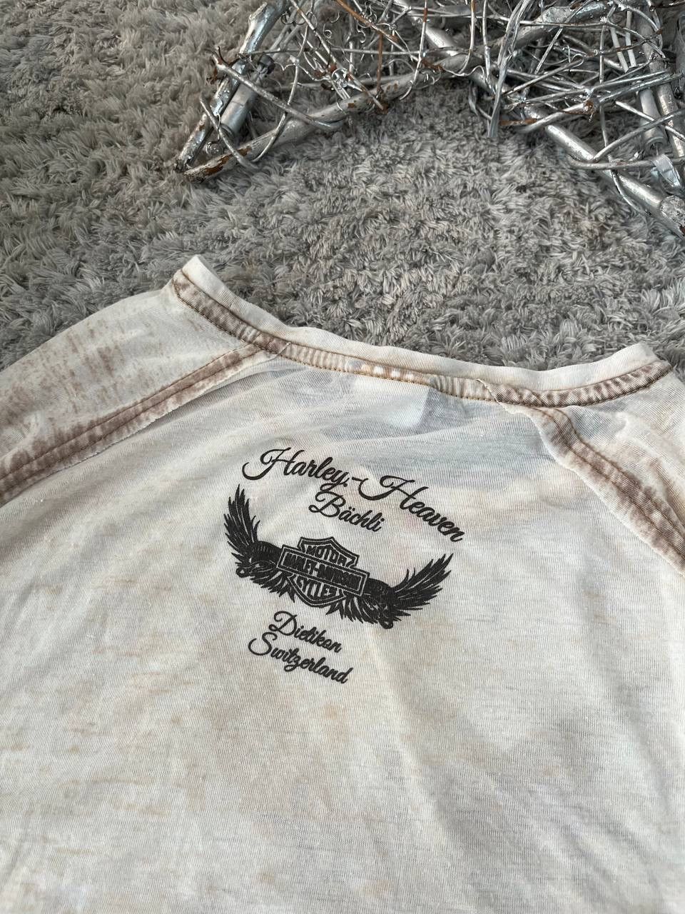 Harley Davidson × Vintage Harley Davidson Long-sleeve Vintage Streetwear Big Logo Rare Size US M / EU 48-50 / 2 - 5 Thumbnail