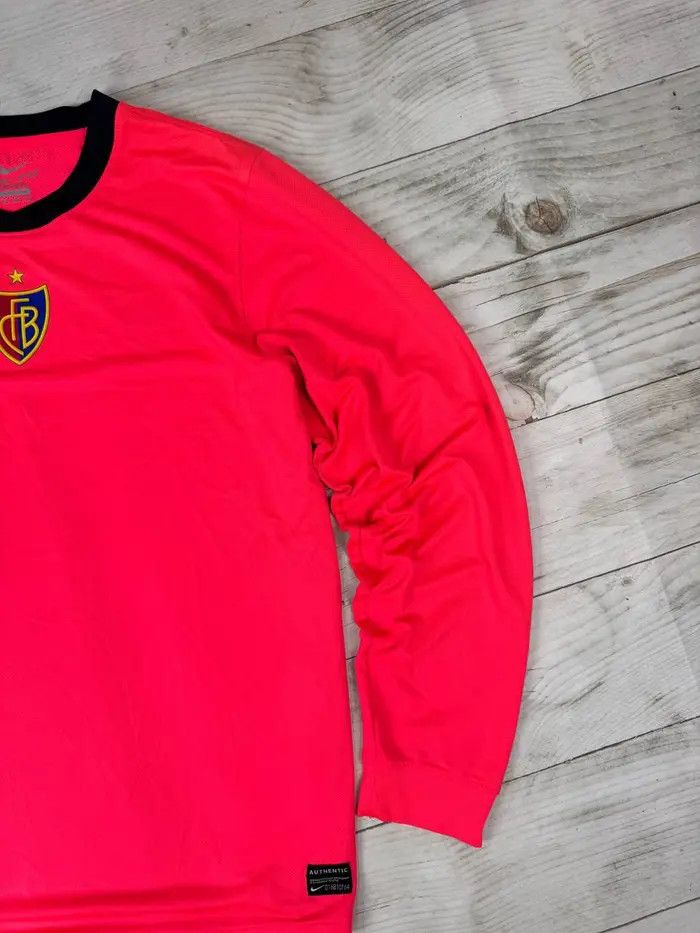 Nike Nike BASEL 2011 2012 PLAYER ISSUE AWAY LONG SLEEVE Jersey Size US XXL / EU 58 / 5 - 5 Thumbnail