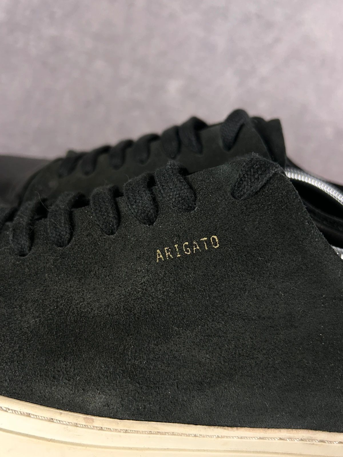 Axel Arigato × Designer Axel Arigato Cap-Toe suede sneakers black classic Size US 10 / EU 43 - 3 Thumbnail