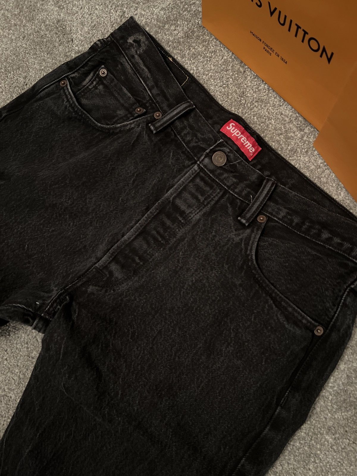 Levi's × Supreme × Vintage Supreme x Levi's Jeans Size US 34 / EU 50 - 2 Thumbnail