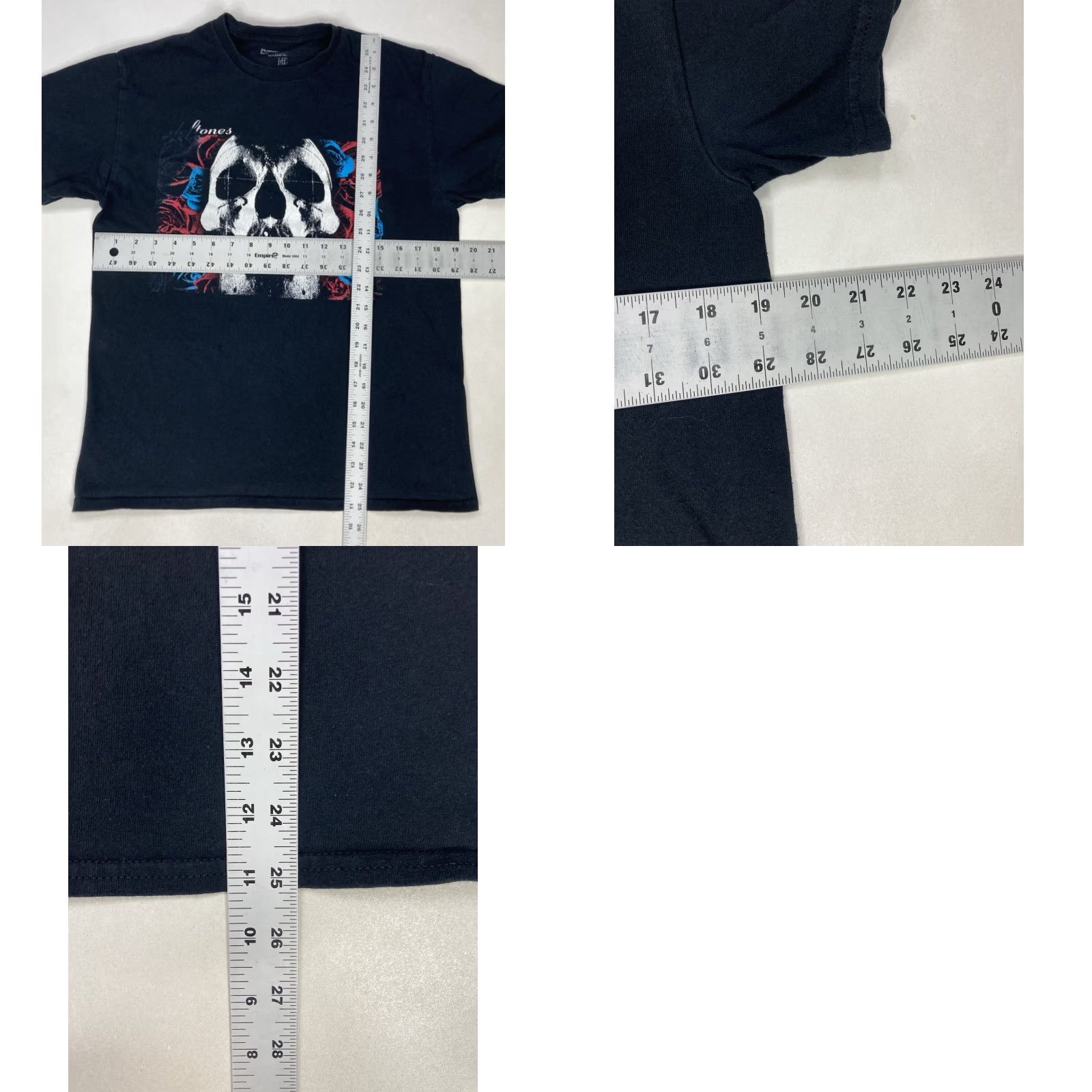 Etro VINTAGE Deftones Graphic T-shirt Women Medium Black Short Sleeve Music Retro Size M / US 6-8 / IT 42-44 - 8 Thumbnail