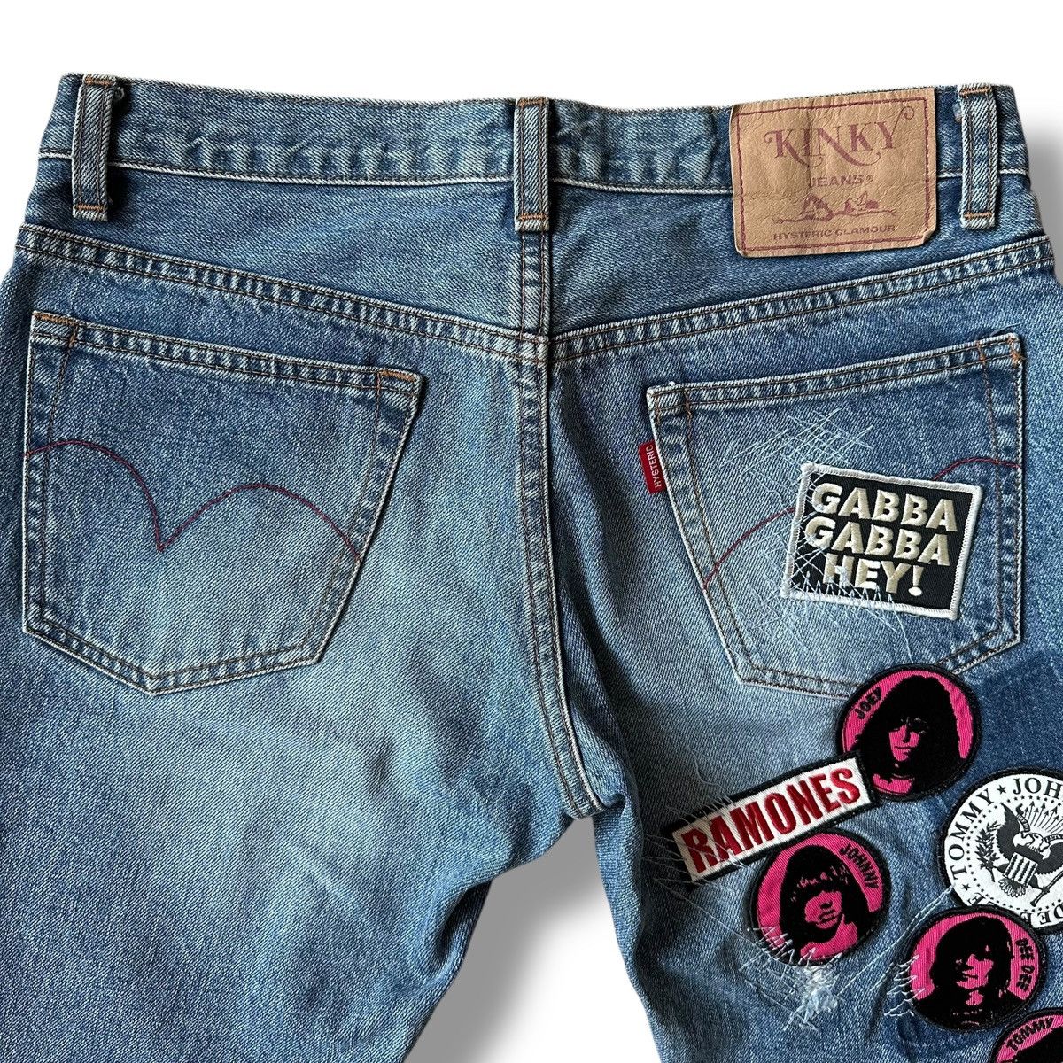 Hysteric Glamour 💸DELETE SOON💸 Hysteric Glamour Ramones Denim Shorts Size US 29 - 6 Thumbnail