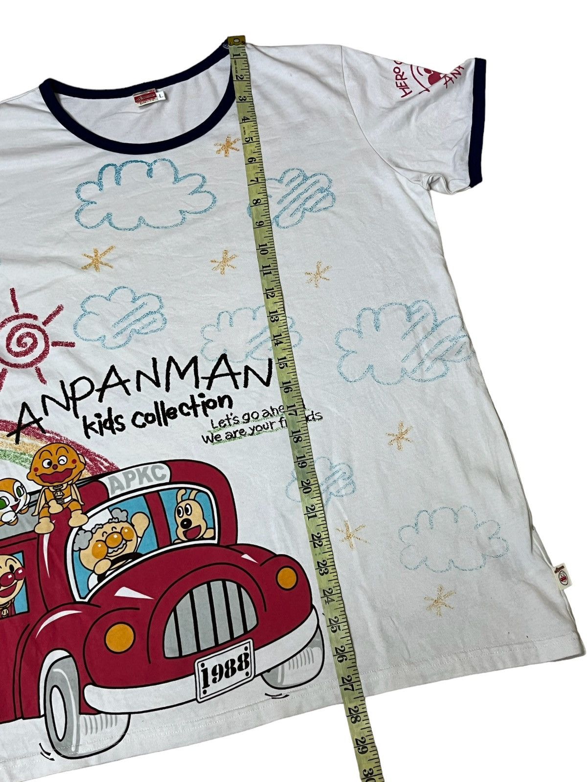 Anime JAPANESE ANIME ANPANMAN KIDS COLLECTION RINGGER T SHIRT Size US L / EU 52-54 / 3 - 9 Thumbnail