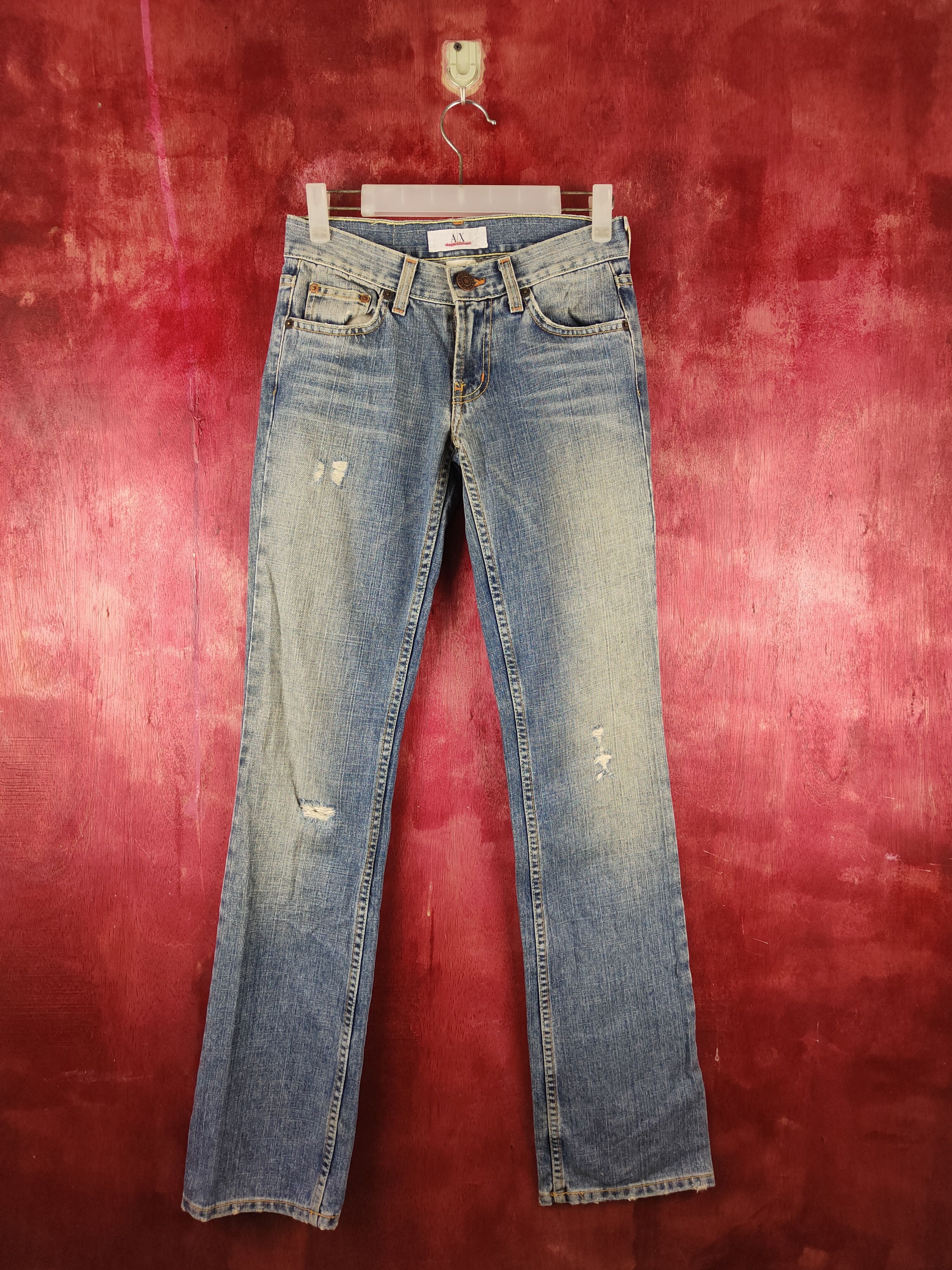 Armani Exchange Vintage Armani Exchange Distressed Denim jean pants N#S37 Size US 28 / EU 44 - 1 Thumbnail
