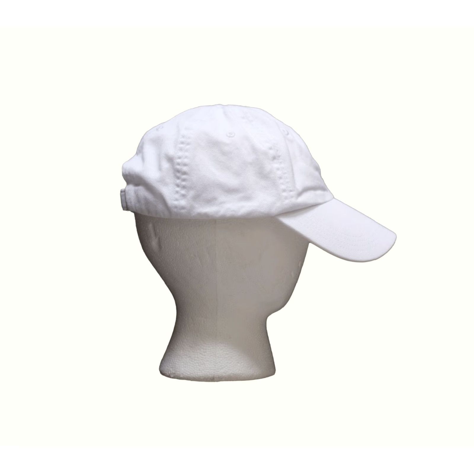Nike VINTAGE Nike SPORTSWEAR MINI SWOOSH HAT CAP 90s Y2K ADJUSTABLE ONE SIZE MEN'S CAP White Baseball Hat Size ONE SIZE - 2 Thumbnail