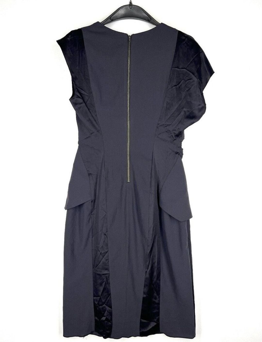 Helmut Lang Helmut Lang Assymetrical Mixed Media Dress Size S / US 4 / IT 40 - 2 Thumbnail
