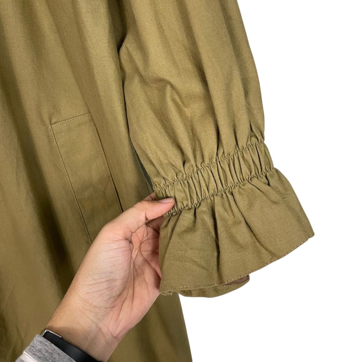 Pierre Cardin Vintage 70s Pierre Cardin Paris Trenchcoat Size L / US 10 / IT 46 - 14 Thumbnail