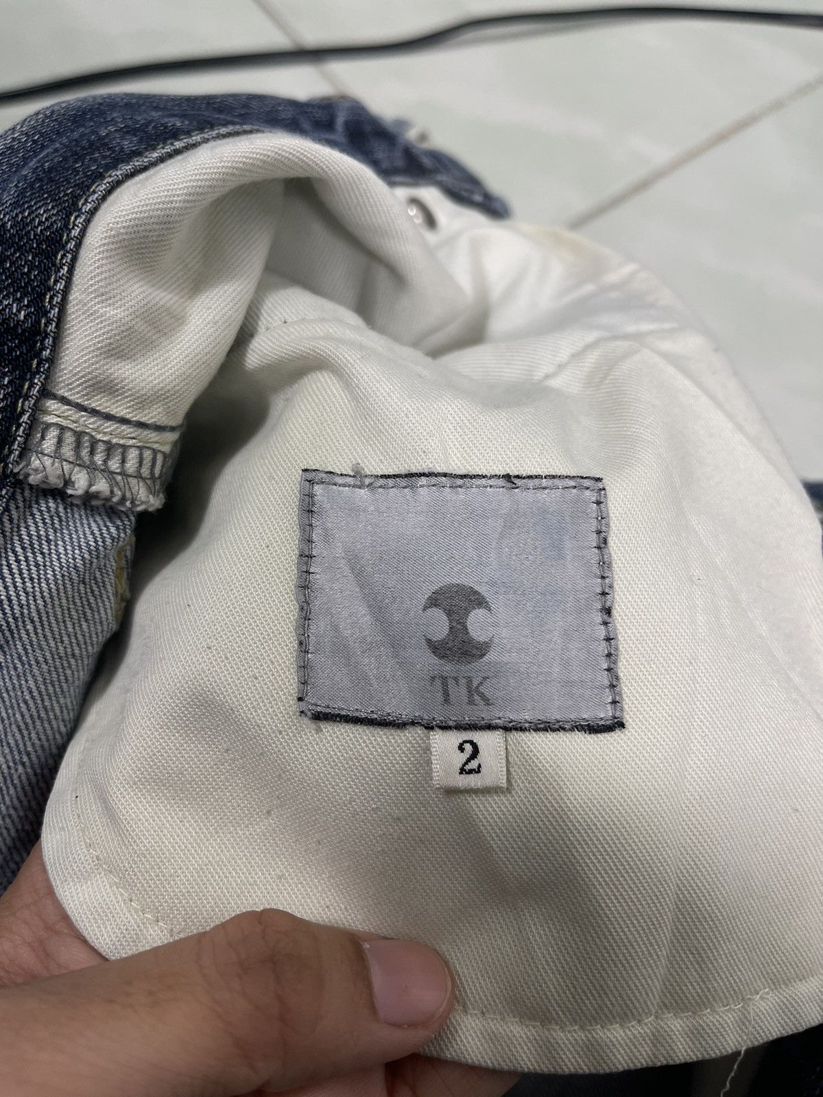 Hysteric Glamour Takeo Kikuchi Ripped Denim Flare Jeans Size US 32 / EU 48 - 17 Thumbnail