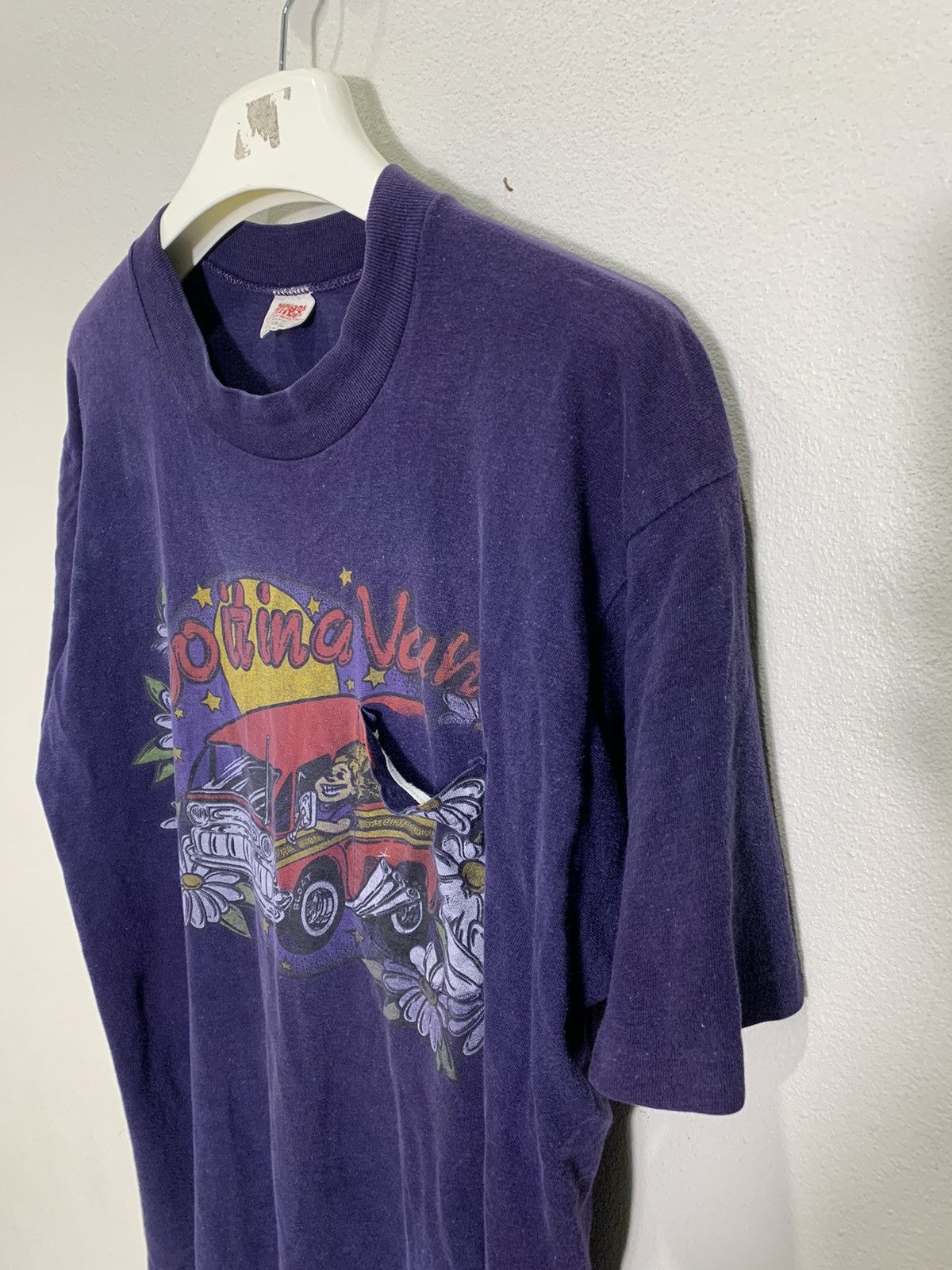 Vintage Vintage 80’s Single pocket t-shirt Size US XL / EU 56 / 4 - 6 Thumbnail