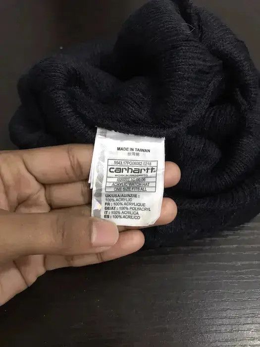 Carhartt Carhatt Plain Beanie Hat Size ONE SIZE - 7 Thumbnail