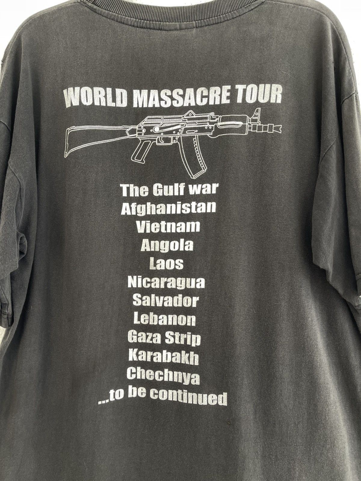 Vintage Y2K Vintage AK47 Kill World Tour Kalashnikov Alice Glass Size US XL / EU 56 / 4 - 8 Thumbnail
