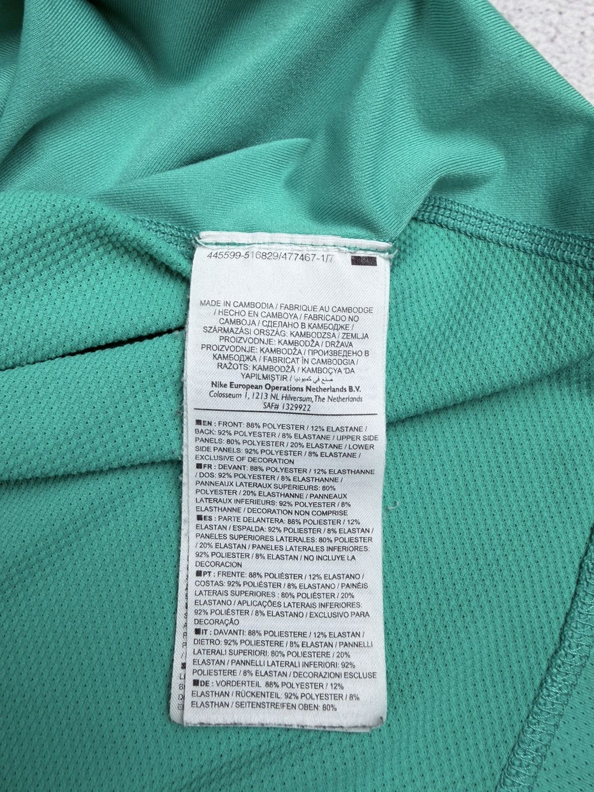Other Nike Rafa Nadal Tennis Shirt Mens Size S Dri-Fit Teal Crew Size US S / EU 44-46 / 1 - 10 Thumbnail