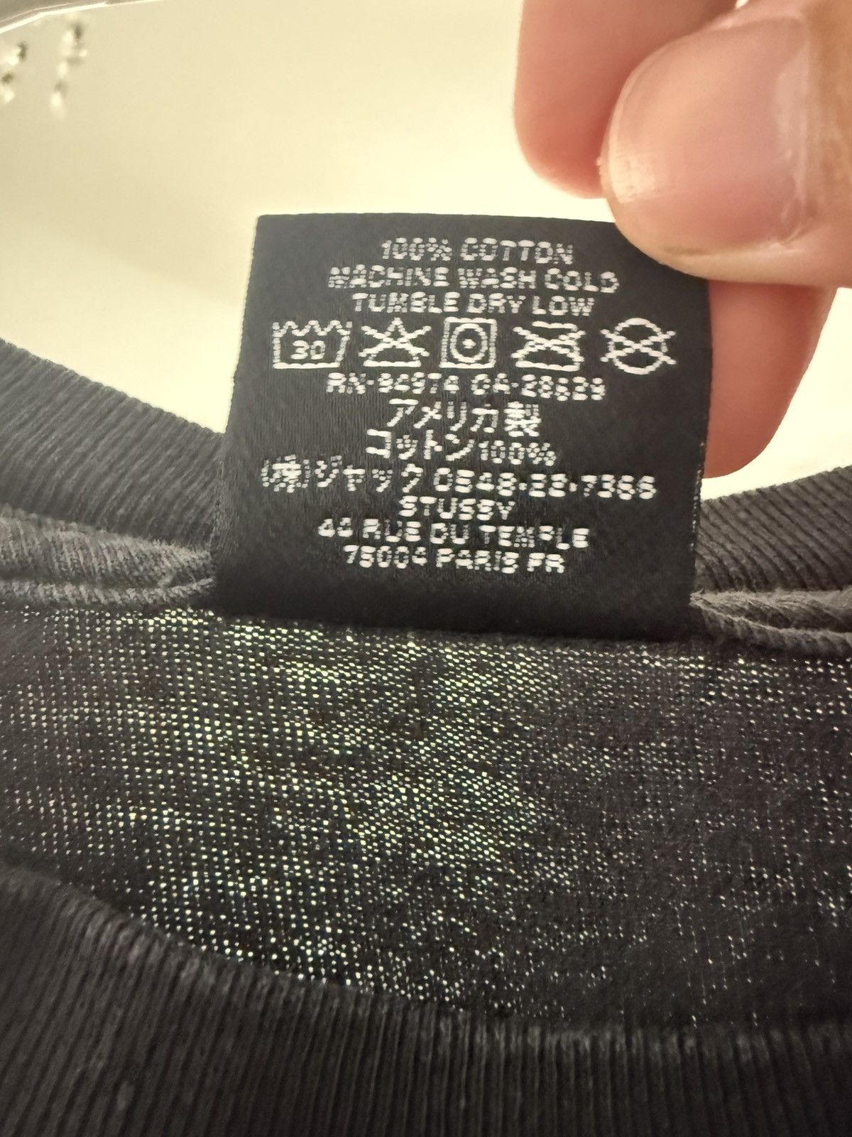 Stussy Stüssy Oval Logo Tee - Black/Green Size US M / EU 48-50 / 2 - 4 Thumbnail