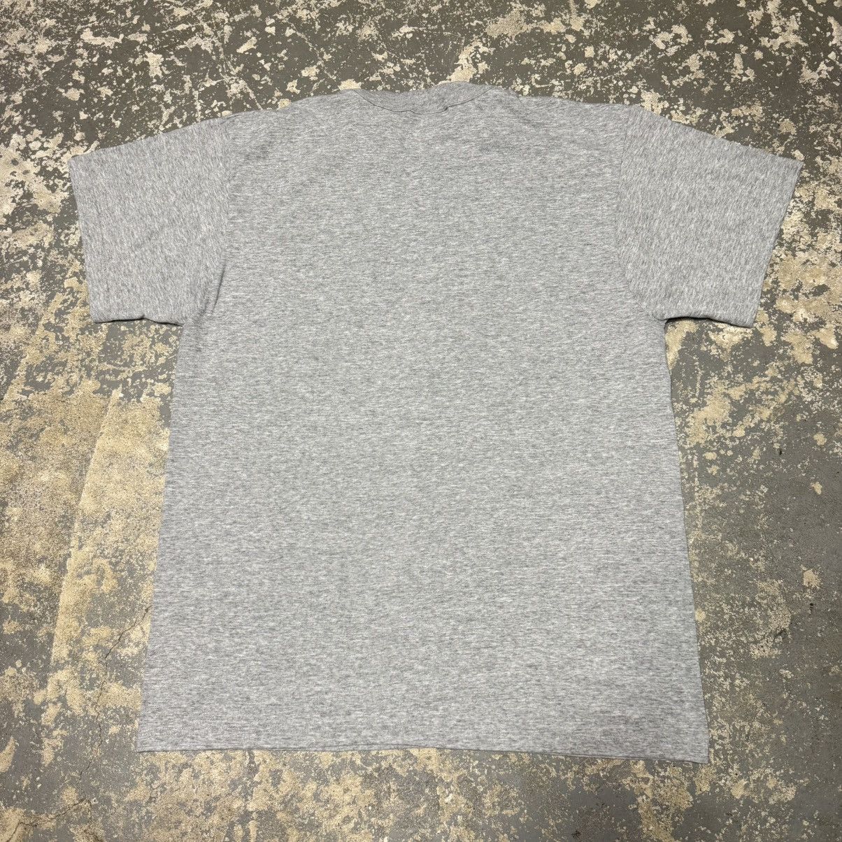 Unsound Rags Vintage Fruit Of The Loom Grey Pocket Tee Blank Tshirt Size US XL / EU 56 / 4 - 8 Thumbnail
