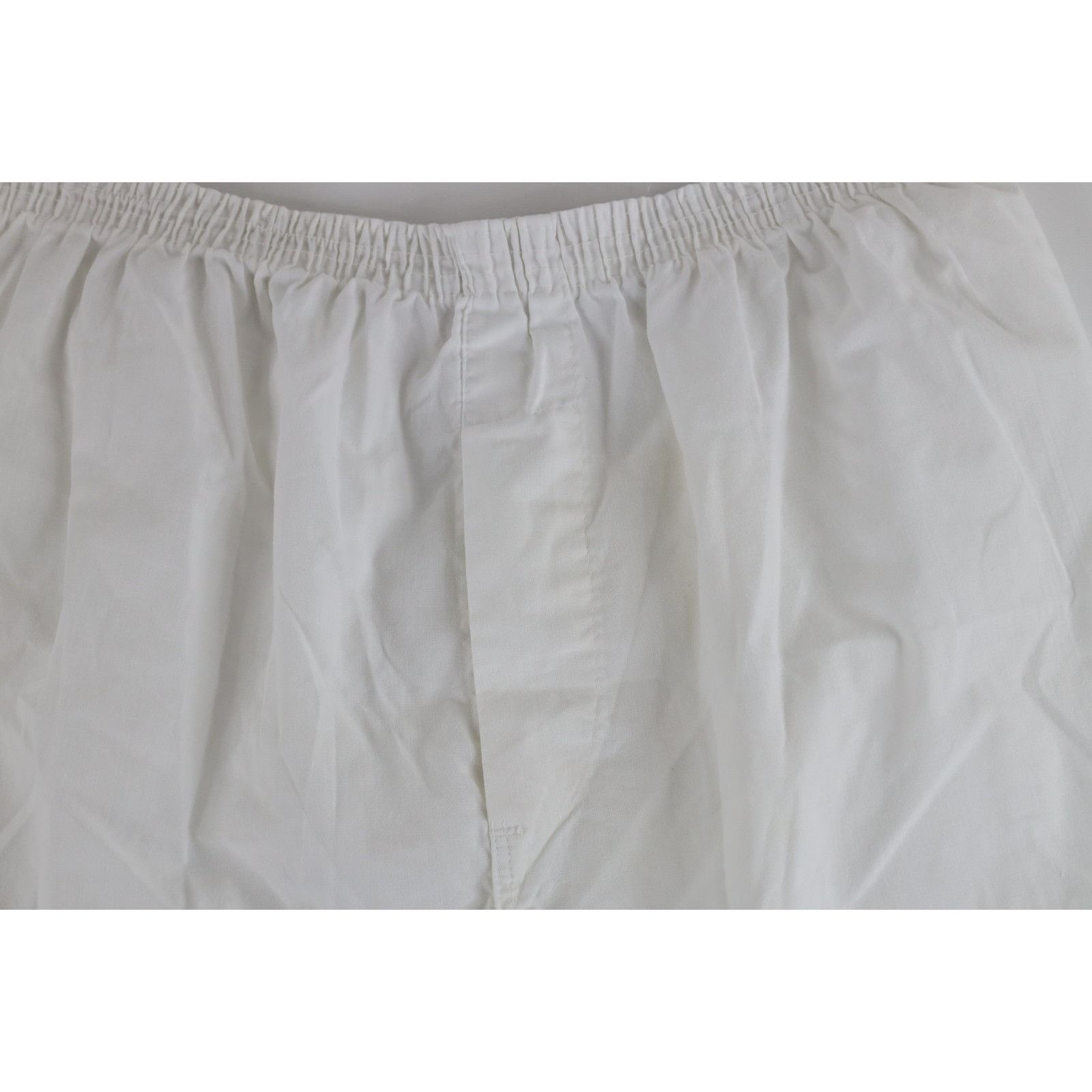 Vintage Vintage 60s 70s Blank Sheer Sleep Night Boxers Shorts White Size US 36 / EU 52 - 3 Thumbnail