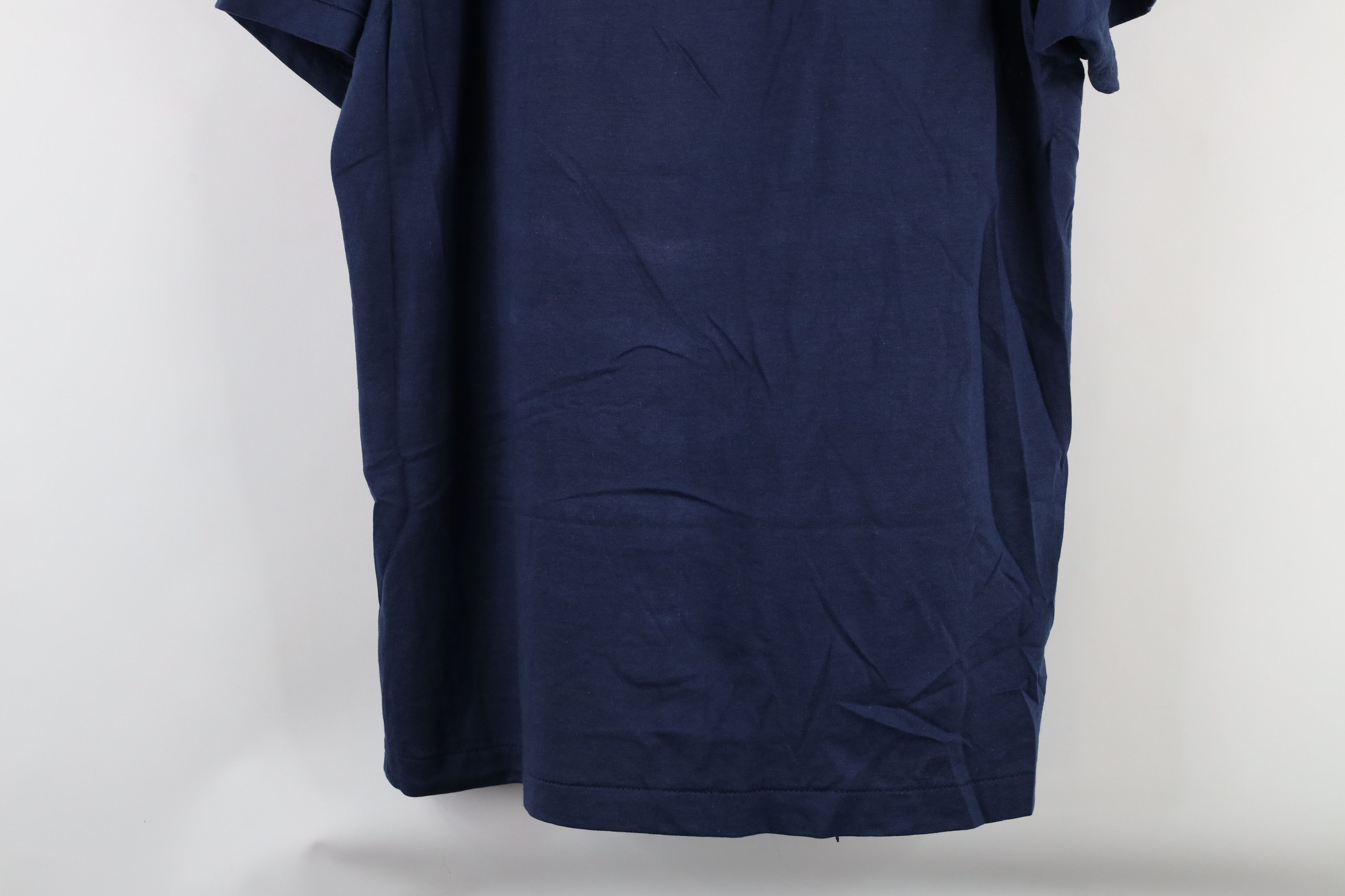 Vintage NOS Vintage 80s Local 20 Teamsters Union T-Shirt Blue USA Size US XL / EU 56 / 4 - 12 Thumbnail