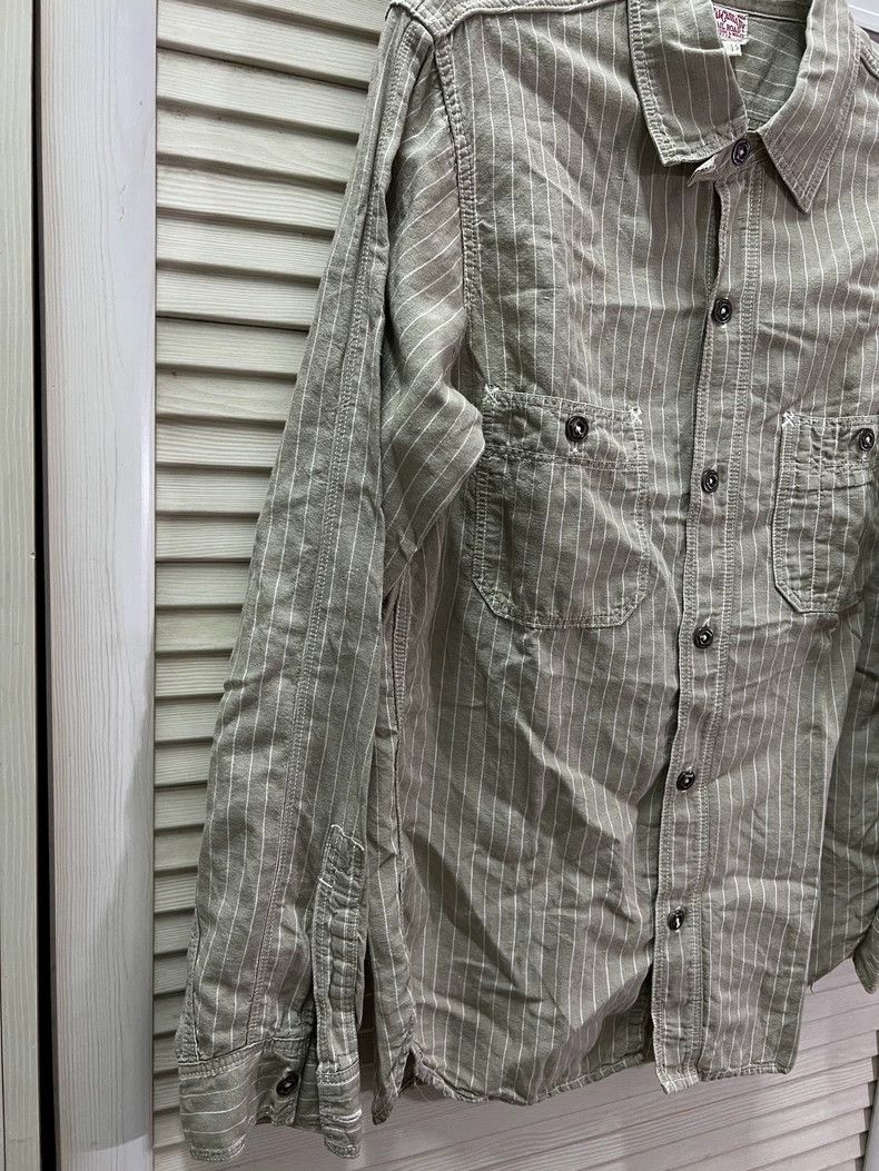 Freewheelers FREEWHEELERS Size 15 Special workwear "Neal" Neil Chambray Size US XXS / EU 40 - 3 Thumbnail