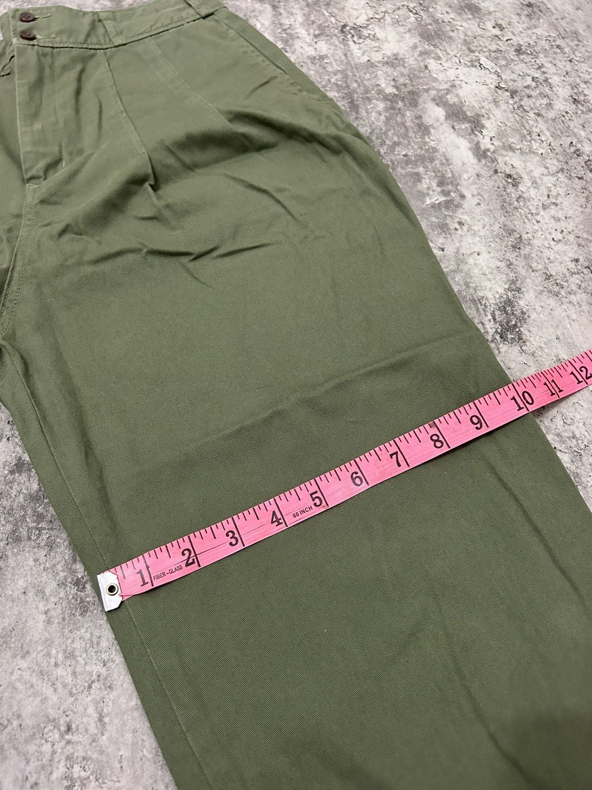 Japanese Brand × Yohji Yamamoto Japanese Conges payes Baggy Back drawstring Yohji Style Size US 32 / EU 48 - 18 Thumbnail