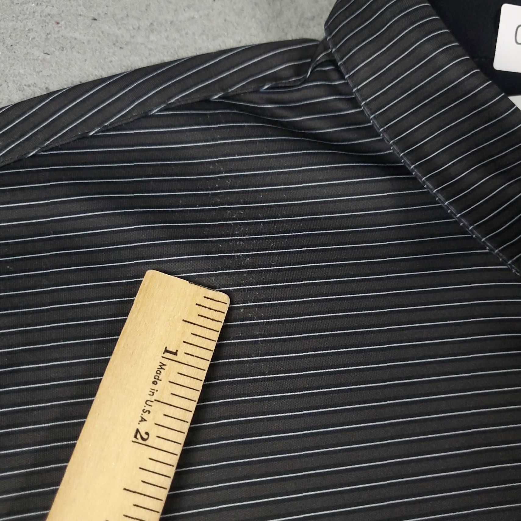 Vintage Greg Norman Polo Shirt Mens XL Gray Striped Shark Golf Casual Short Sleeve Shirt Mens XL Gray Striped Polo Shark Golf Casual Short Sleeve Size US XL / EU 56 / 4 - 3 Thumbnail