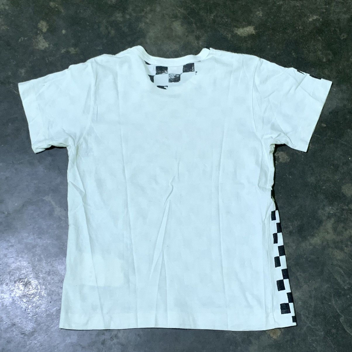 Comme des Garcons RARE‼️ Comme des garcons X Peggy moffitt checkerboard tshirt Size M / US 6-8 / IT 42-44 - 3 Thumbnail
