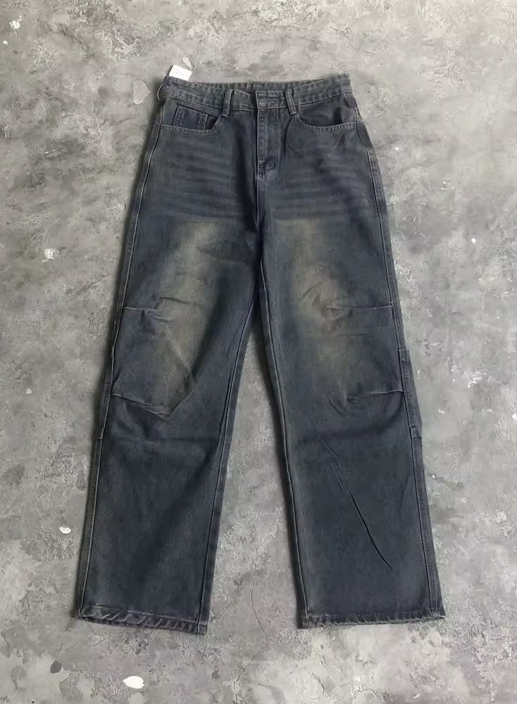 Japanese Brand × Jean Vintage Street Casual Simple Blue Jeans Size US 31 - 3 Thumbnail