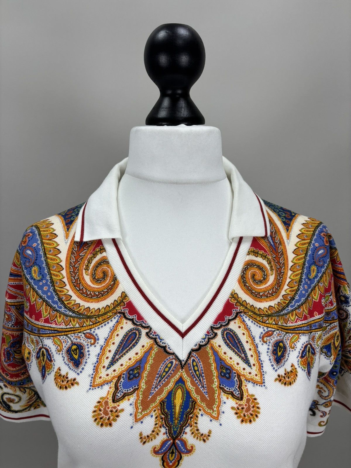 Etro Womens t shirt ETRO Size 46 Color White Size L / US 10 / IT 46 - 3 Thumbnail