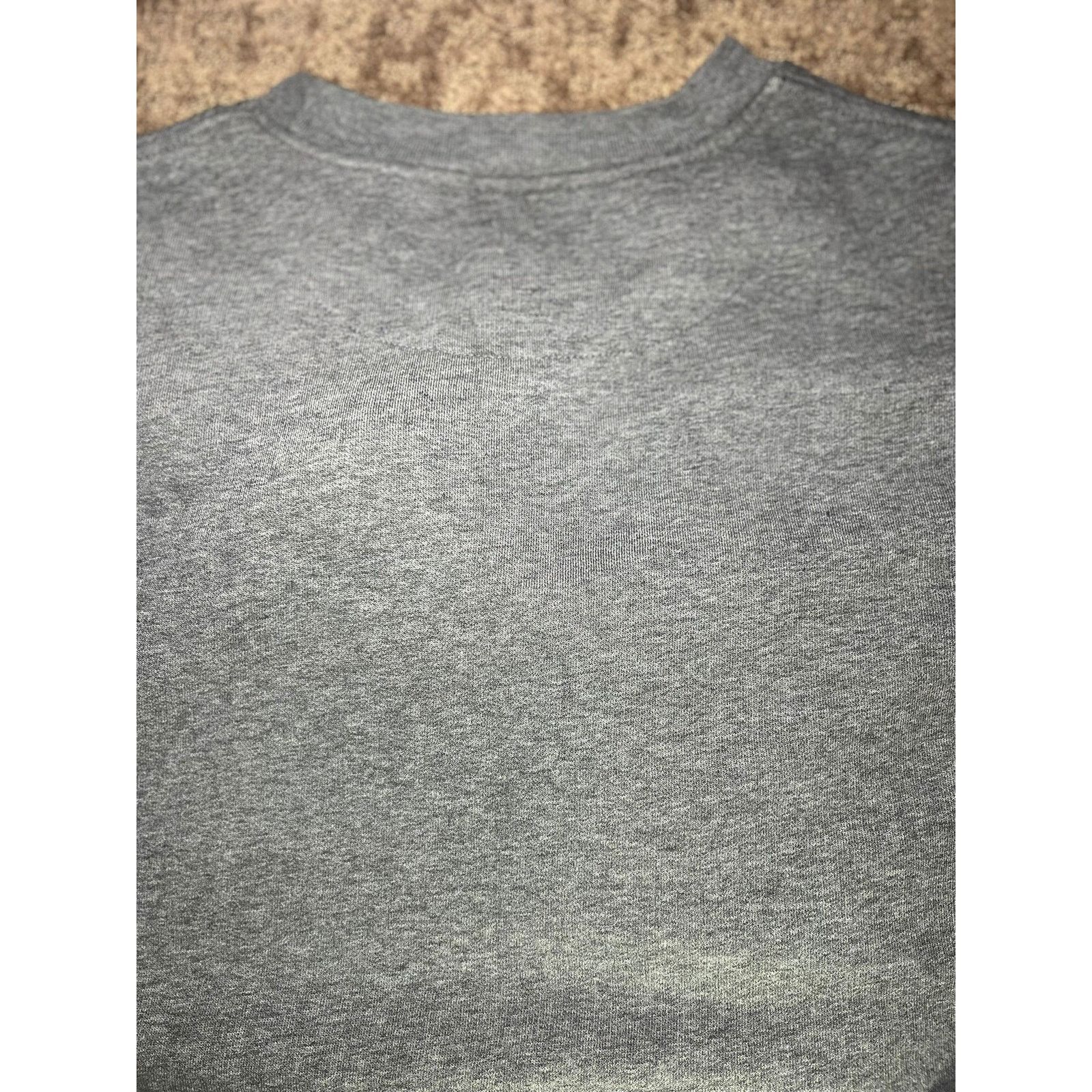 Nike 👕 Nike Embroidered Swoosh Crewneck Sweatshirt – With Size L Size L / US 10 / IT 46 - 3 Thumbnail
