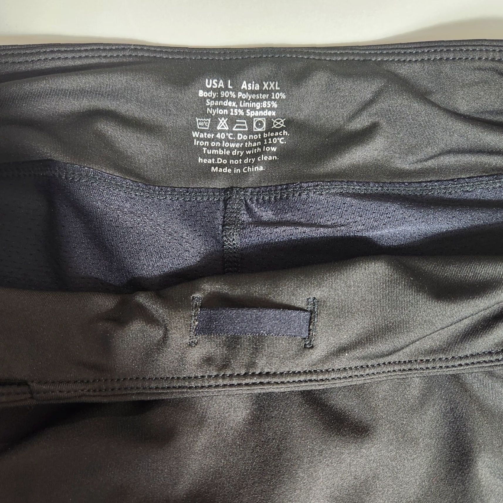 Vintage Womens Skort Black Back Pleat Tennis w/Pockets Size L - Tennis Athleisure Skort with Pockets, Black, L, Womens, Regular Fit Size ONE SIZE - 7 Thumbnail