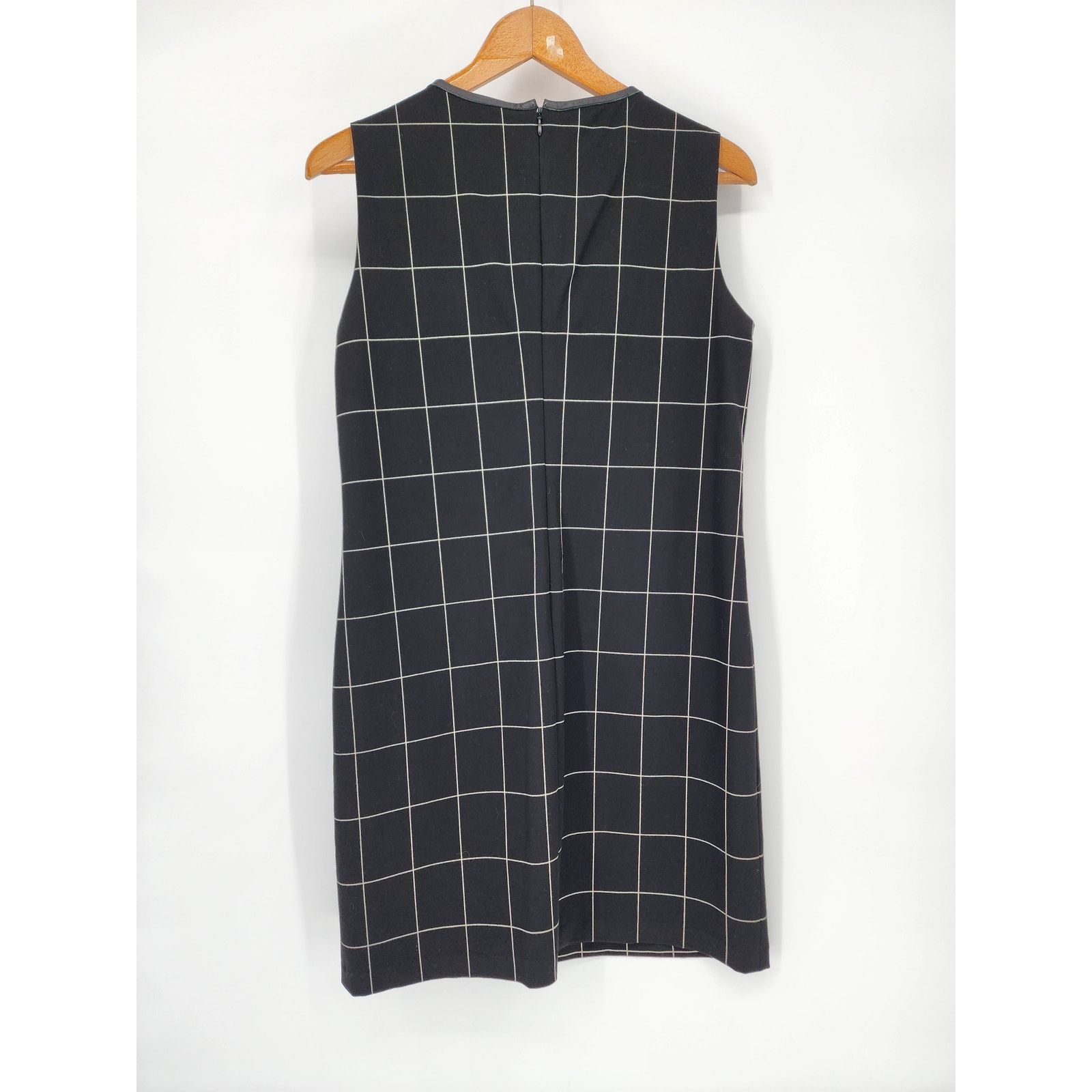 Lauren Ralph Lauren Lauren Ralph Lauren Black and White Plaid Shift Dress Size 6 Size M / US 6-8 / IT 42-44 - 8 Thumbnail