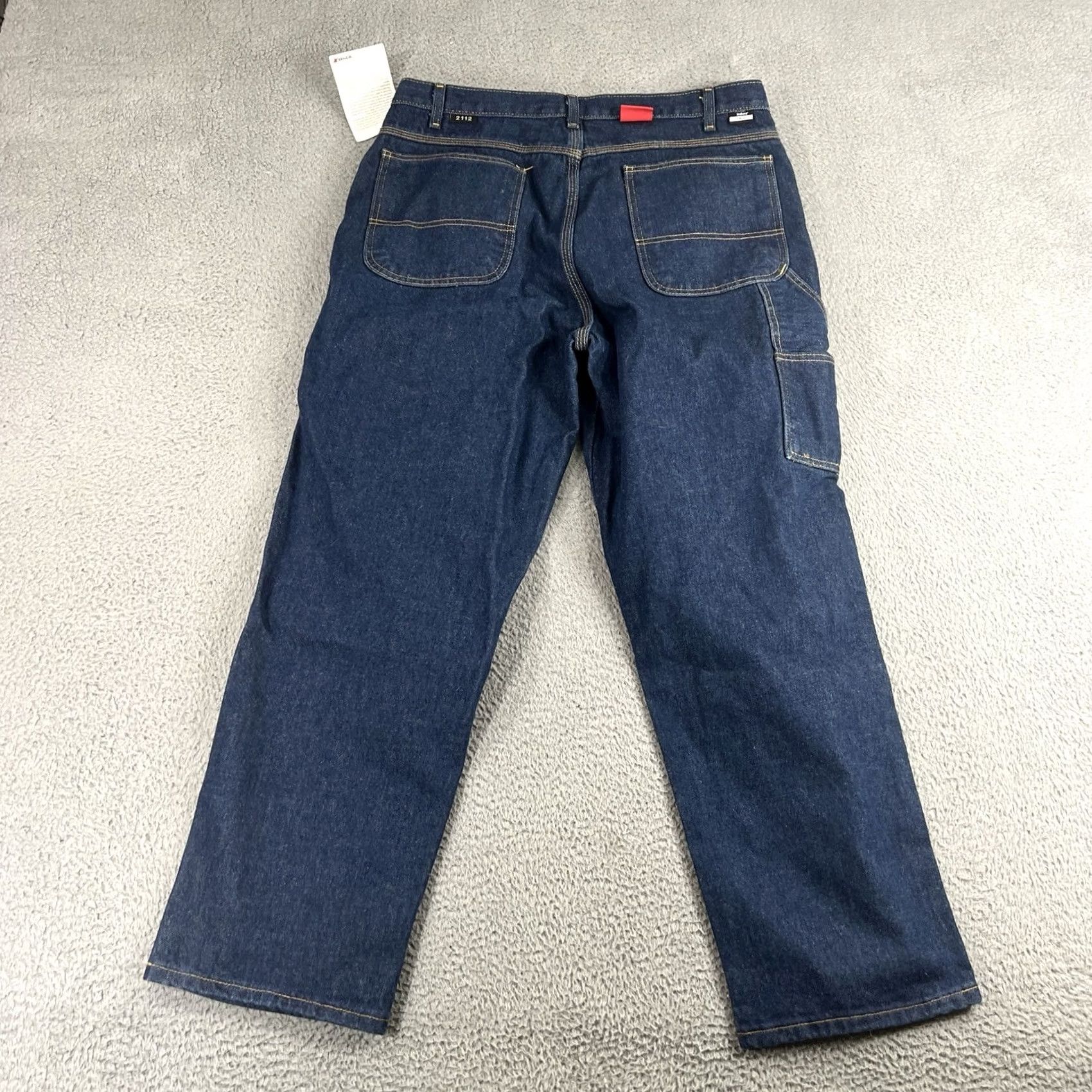 Vintage Aramark FR Flame Resistant SteelGuard Jeans Work Pants 38x32 Size US 38 / EU 54 - 7 Thumbnail