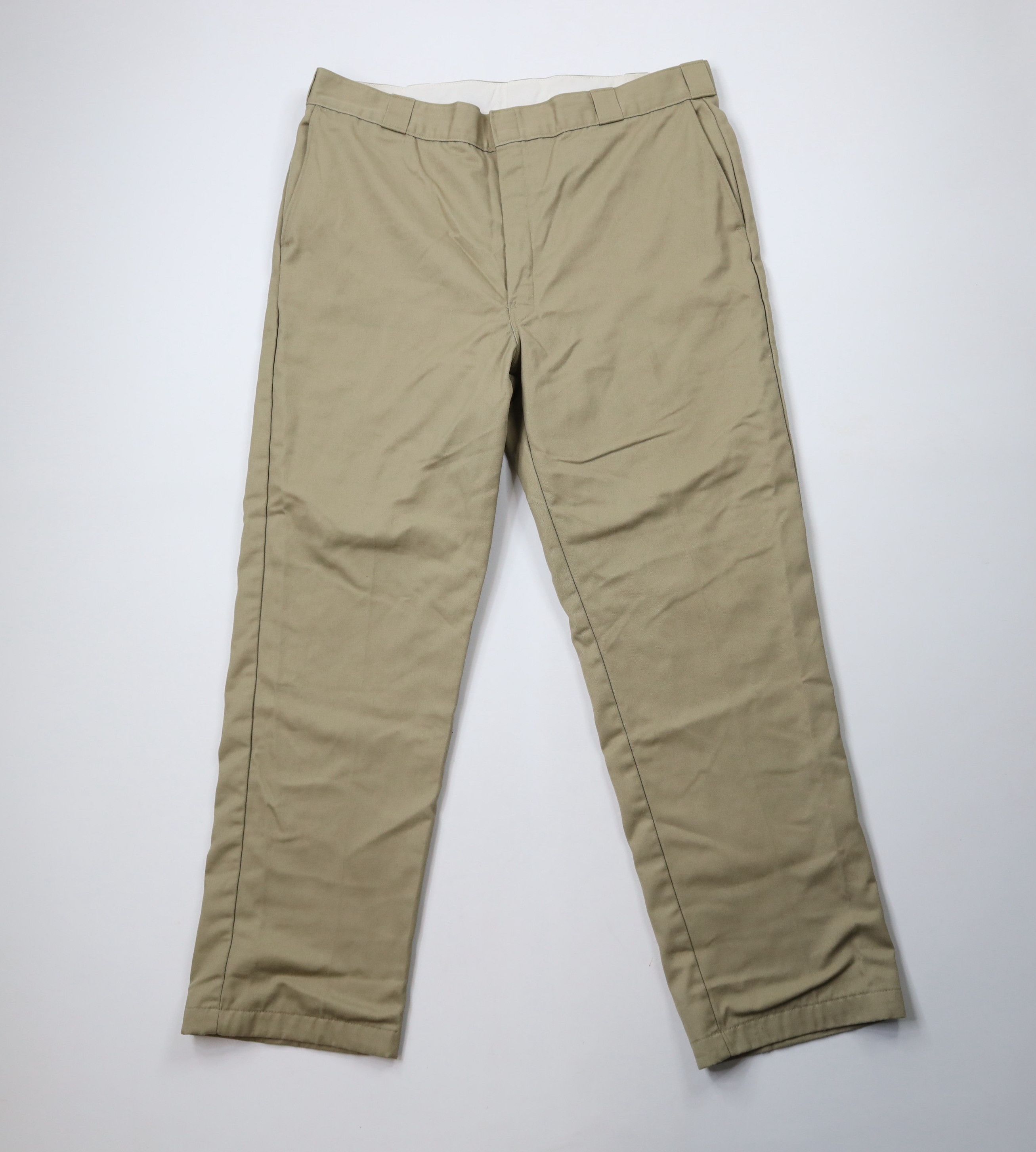 Dickies × Vintage Vintage 90s Dickies Lined Wide Leg Workwear Pants USA Size US 42 / EU 58 - 2 Thumbnail