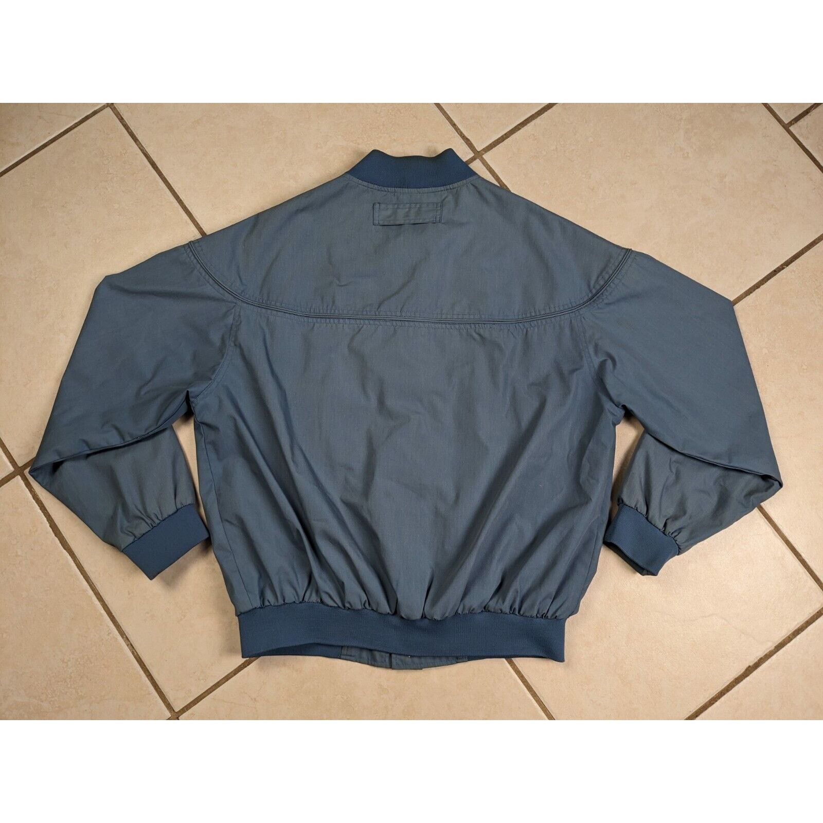 Other Vtg Original Windbreaker Mens Jacket L Blue Coat Bomber Size US L / EU 52-54 / 3 - 14 Thumbnail