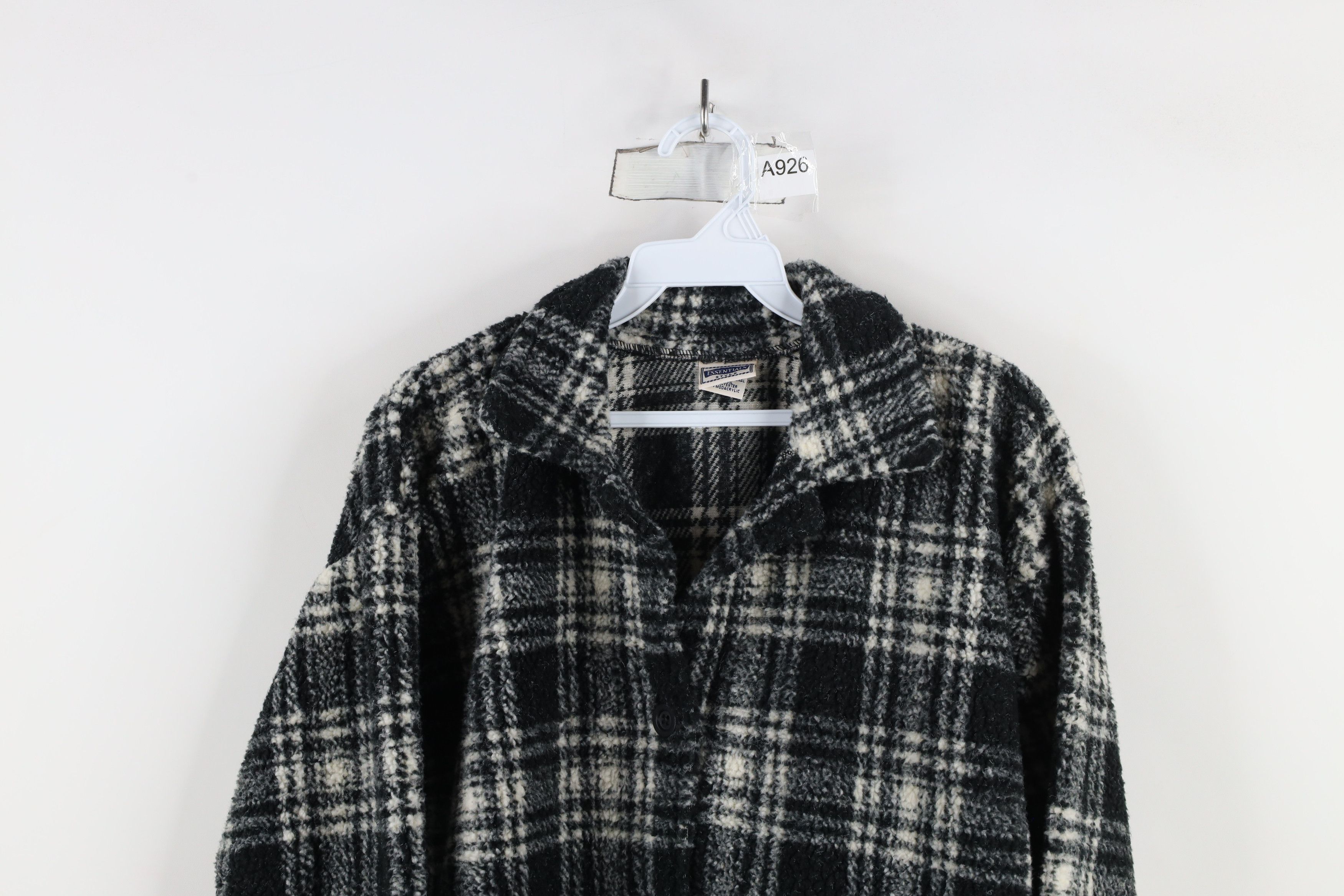 Vintage Vintage 90s Streetwear Babydoll Fleece Cardigan Jacket USA Size S / US 4 / IT 40 - 2 Thumbnail
