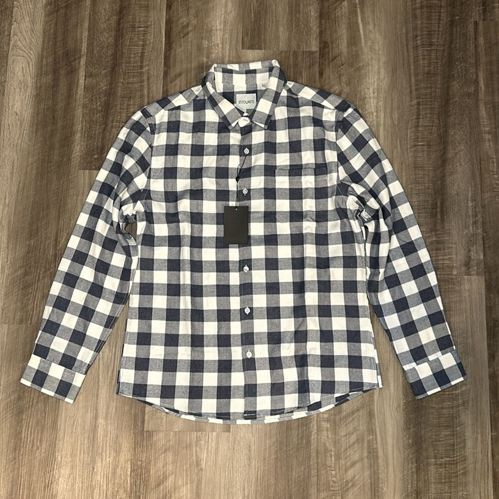 Other Stitch Note Flannel Long Sleeve Button Down - Large Size US L / EU 52-54 / 3 - 2 Thumbnail