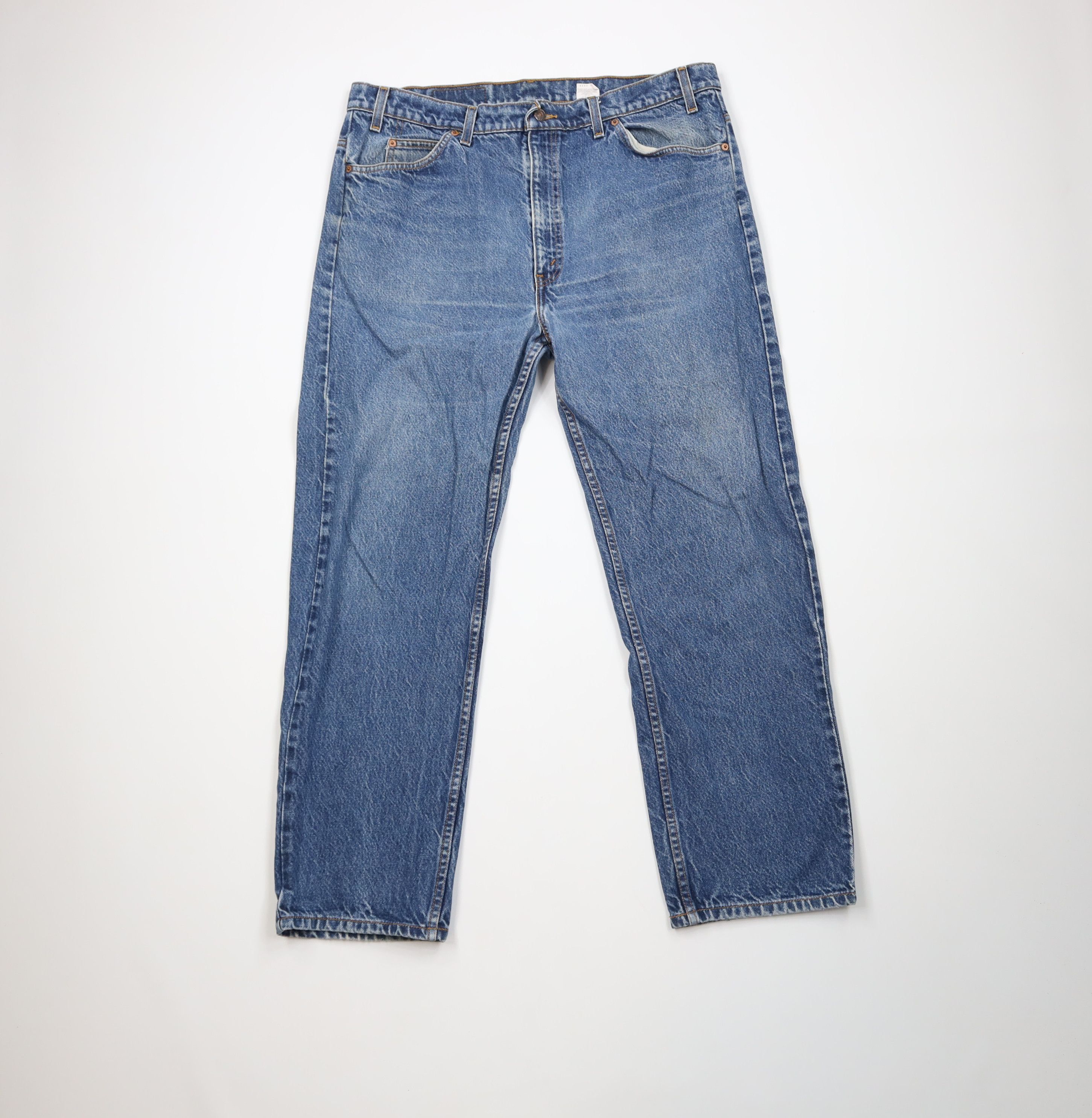 Vintage 90s Levis 505 Orange Tab Regular Straight Leg Jeans