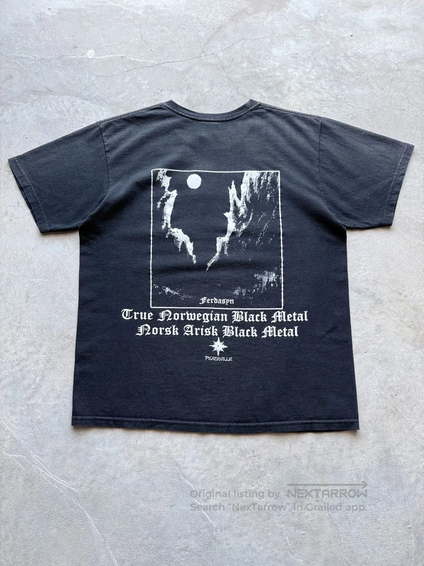 Vintage Vintage 90s Darkthrone Demon Night Tee. Size US M / EU 48-50 / 2 - 4 Thumbnail