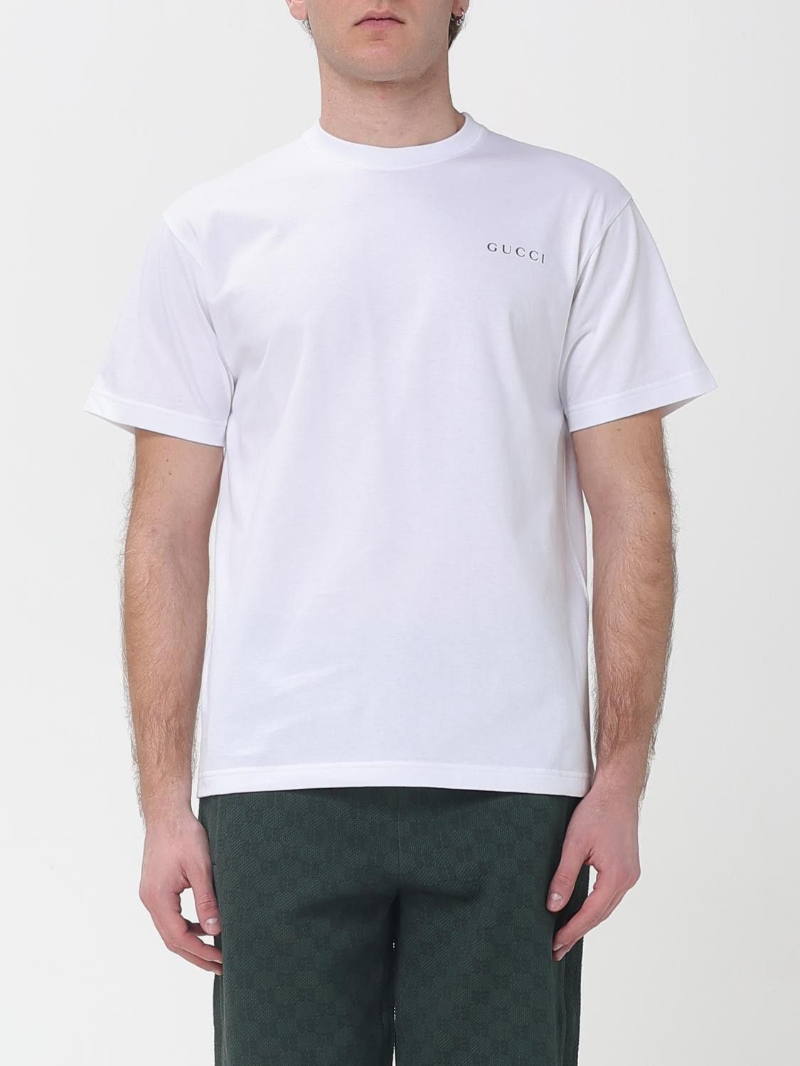 Gucci Gucci T-Shirt Men White Size US XS / EU 42 / 0 - 1 Thumbnail