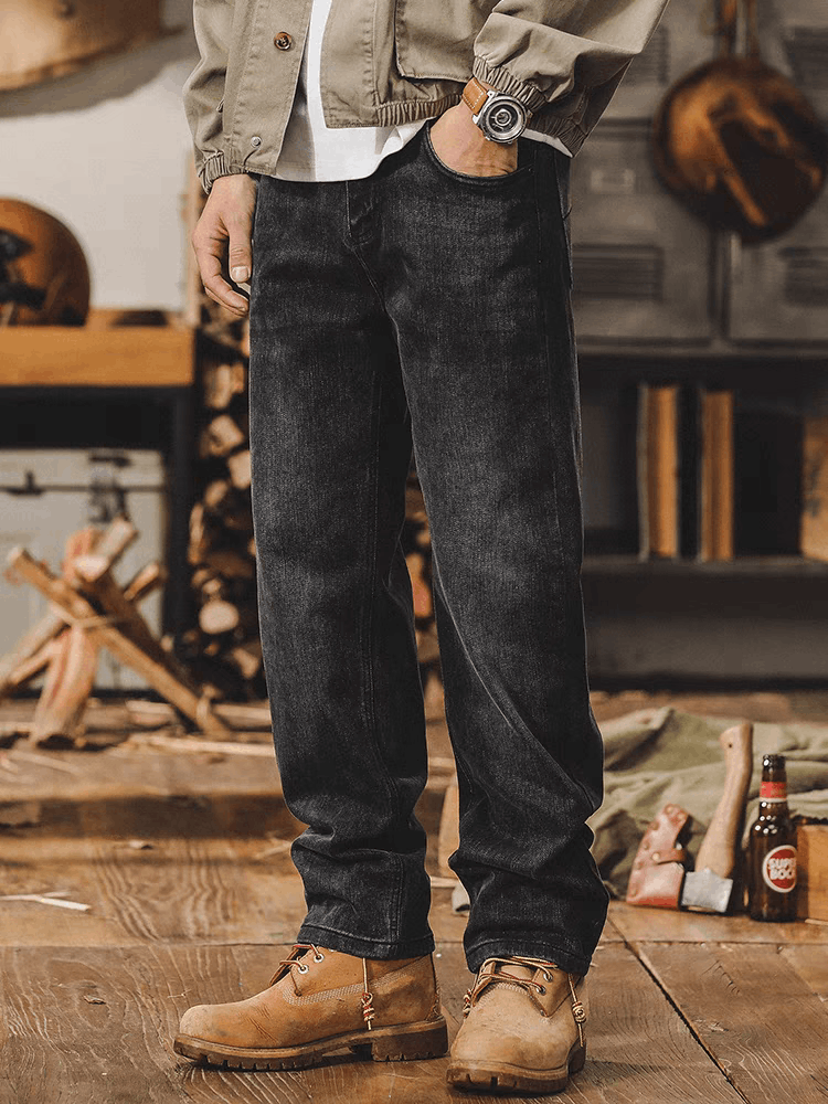 Japanese Brand × Vintage Black High Street Vintage Loose Fit Jeans Size US 32 / EU 48 - 3 Thumbnail