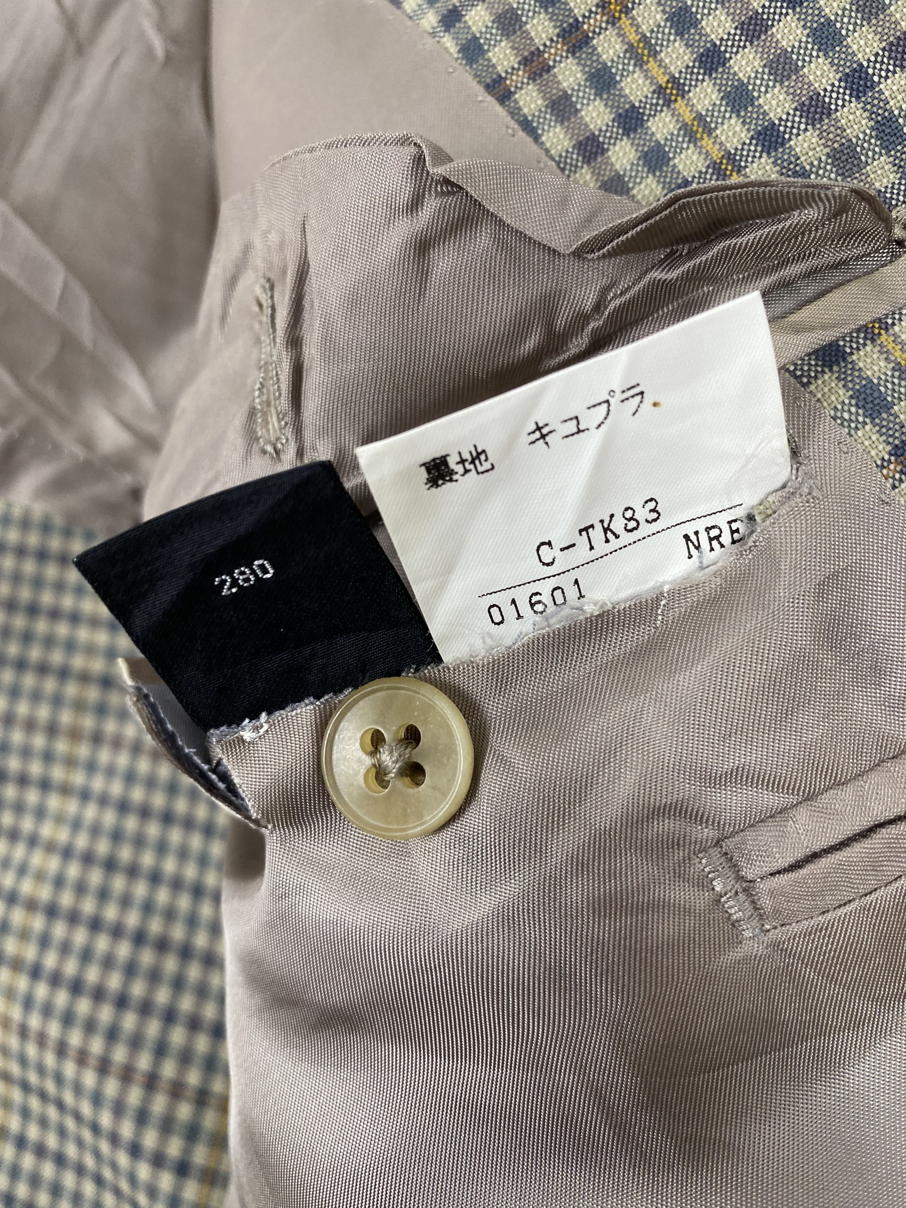 Burberry × Vintage Vintage Burberry Checkered Blazers Size 36R - 9 Thumbnail