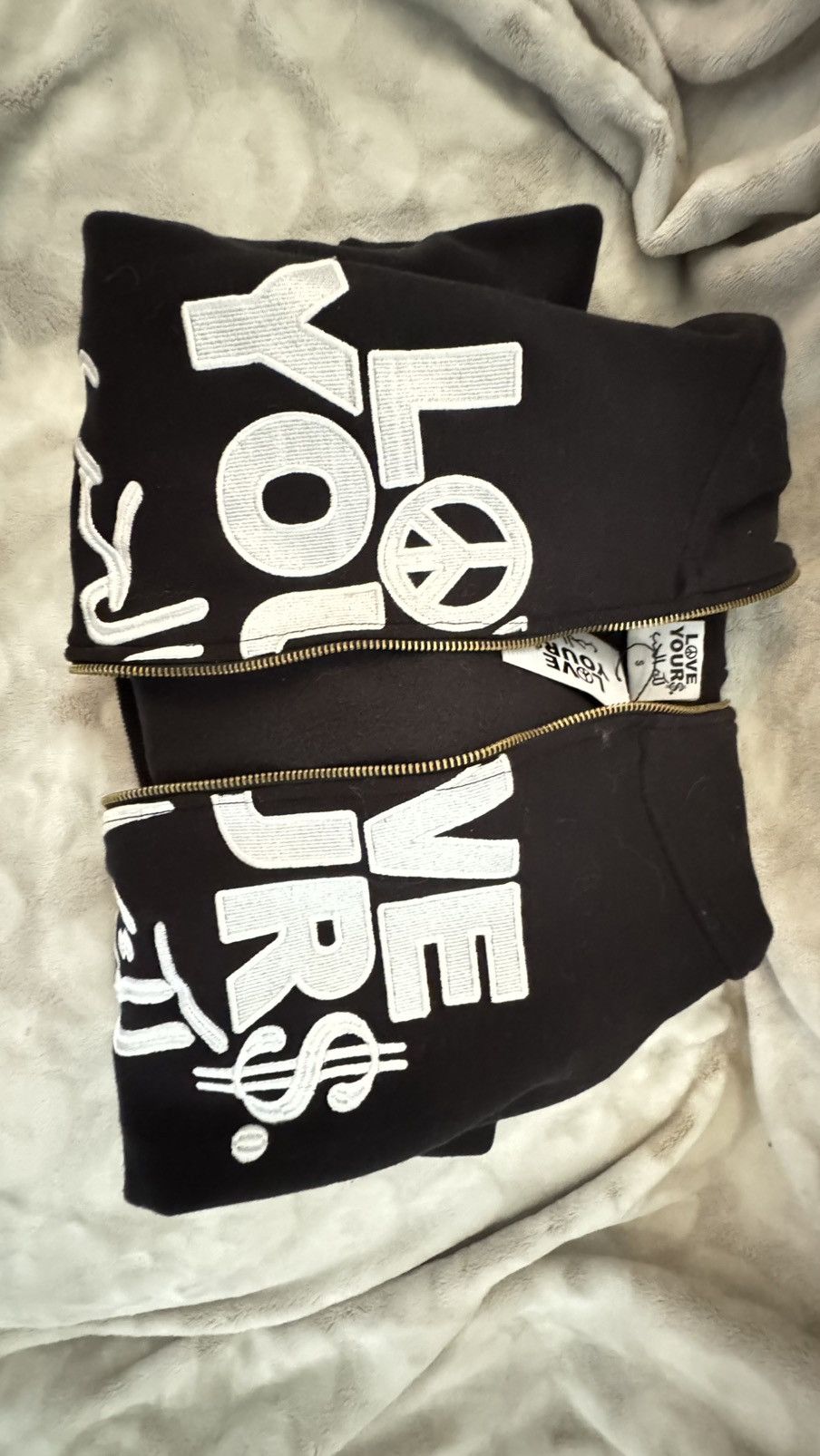 Other Love yours Jcole inspired hoodie Size US S / EU 44-46 / 1 - 1 Thumbnail
