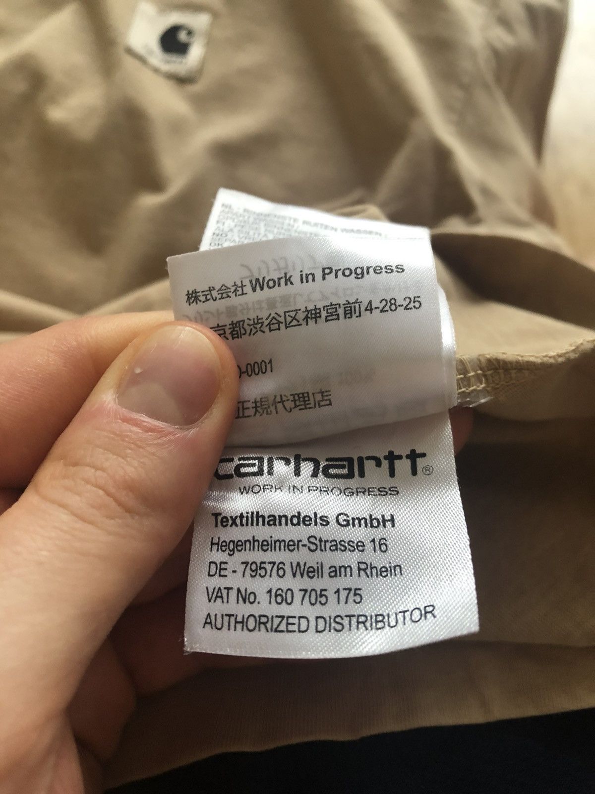 Carhartt CARHARTT CLASSIC VINTAGE QUALITY TEE SHIRT Size US S / EU 44-46 / 1 - 7 Thumbnail
