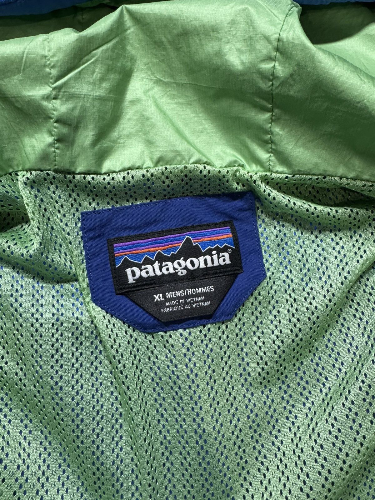 Patagonia Patagonia men’s recycled nylon parka jackets blue two tone Size US XL / EU 56 / 4 - 6 Thumbnail
