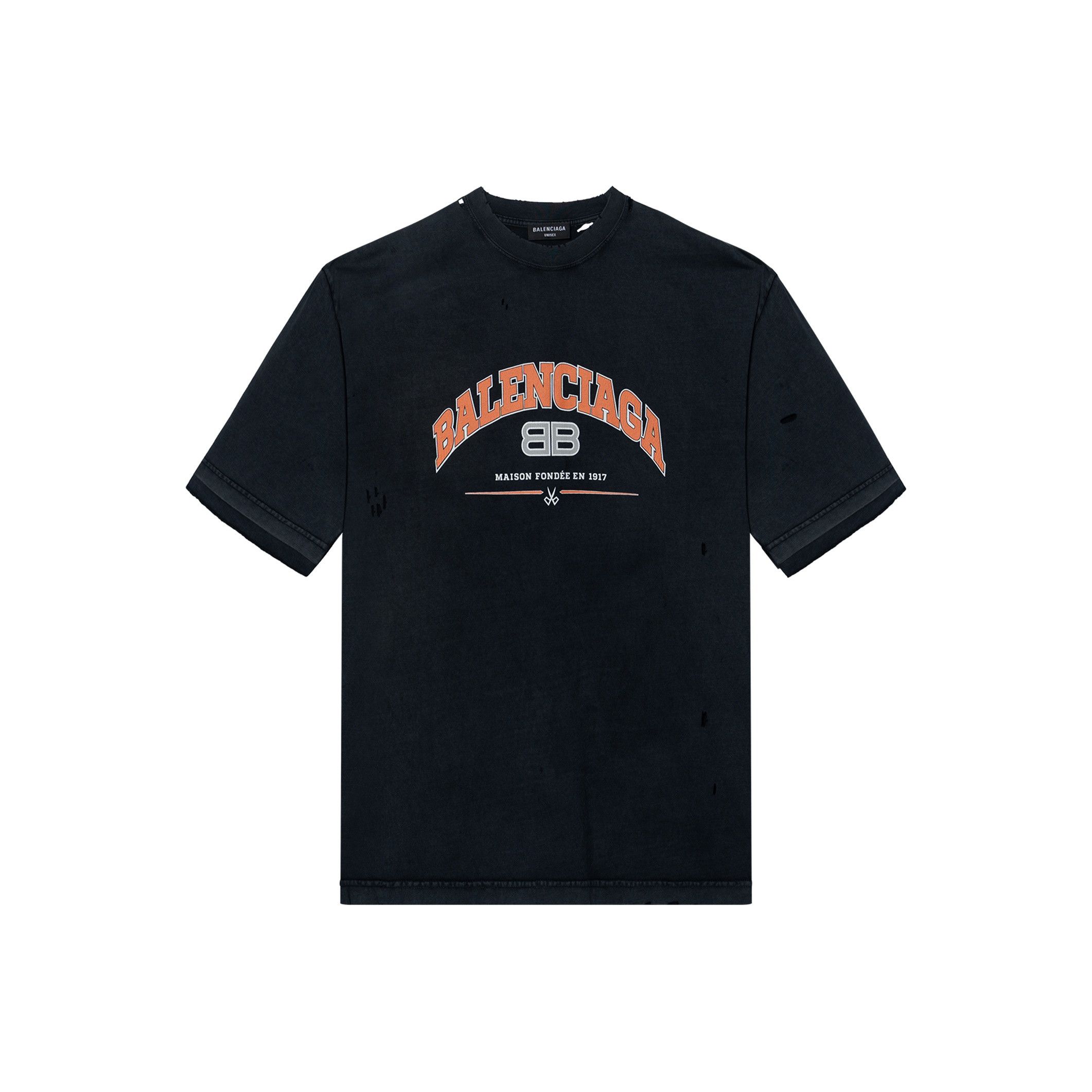 Balenciaga Balenciaga Maison BB Logo T-Shirt Size L Size US L / EU 52-54 / 3 - 1 Thumbnail