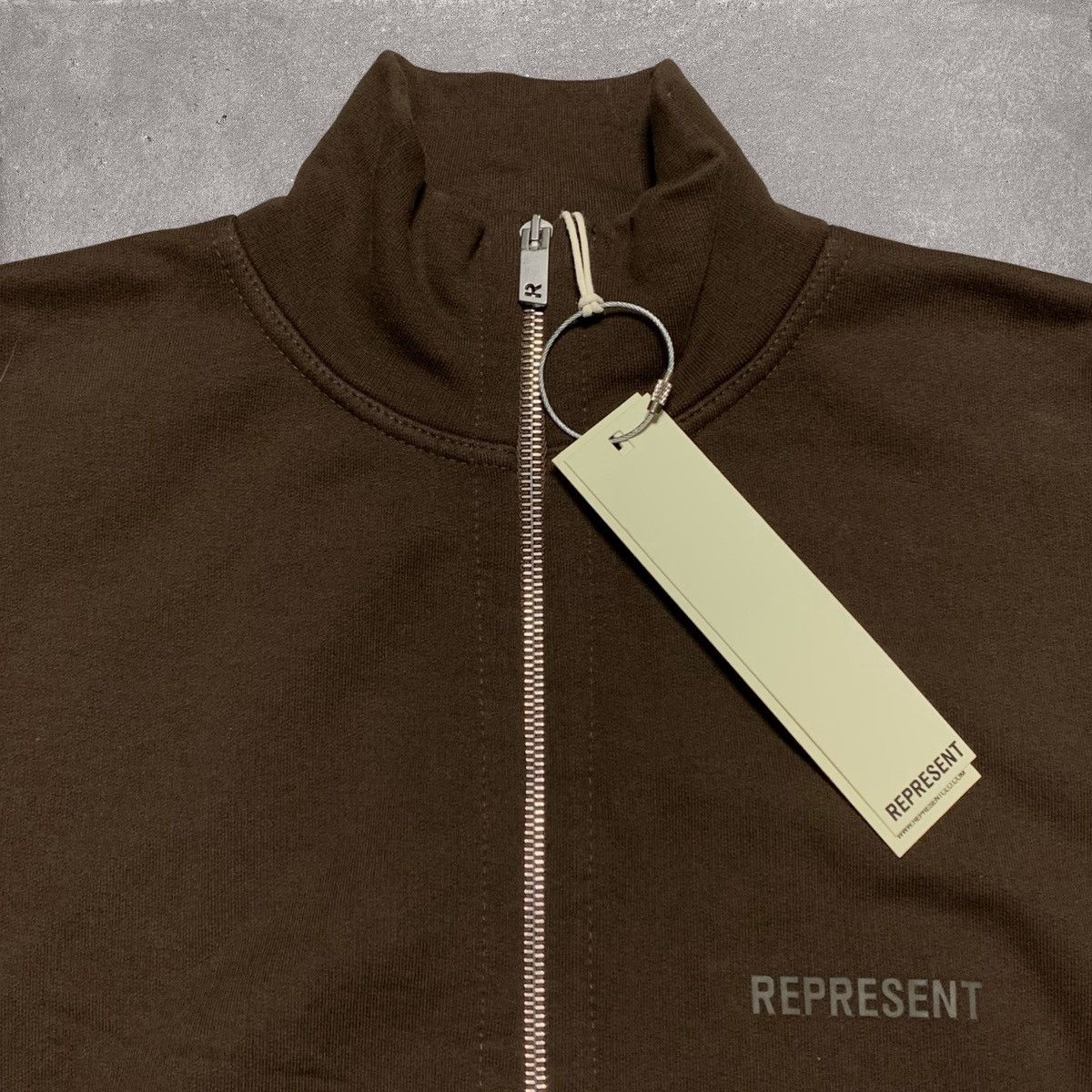 Represent Clo. Represent XXS Blanks Bomber Jacket Vintage Brown Size US XXS / EU 40 - 3 Thumbnail
