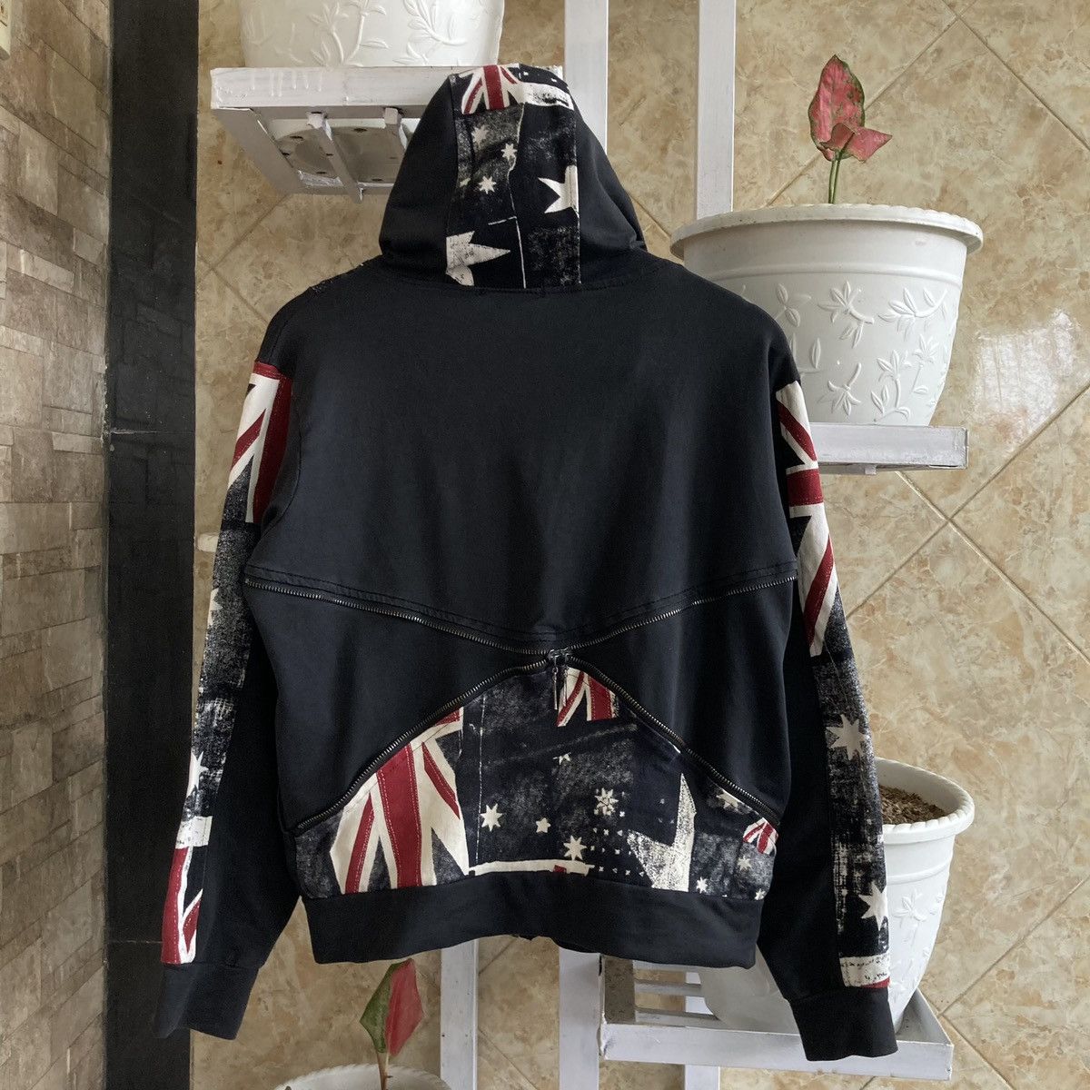Japanese Brand ZOCEN - Zipper Hoodie Asymetrical Jacket Vkei Style Size US M / EU 48-50 / 2 - 4 Thumbnail