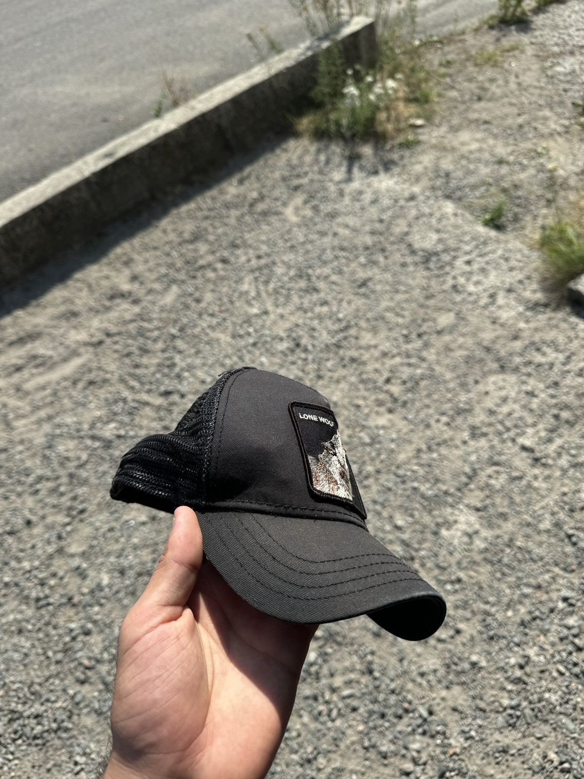 Goorin Bros. × Vintage Mens Goorin Bros The Lone Wolf cap hats Size ONE SIZE - 2 Thumbnail