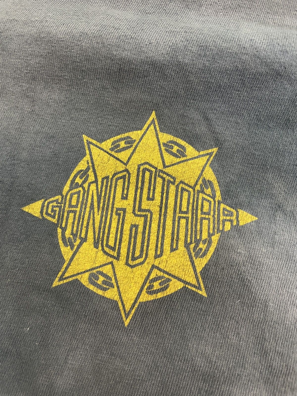 Vintage GangStarr ONE OF THE BEST YET overdyed Longsleeve tee XLXXL Size US XL / EU 56 / 4 - 4 Thumbnail