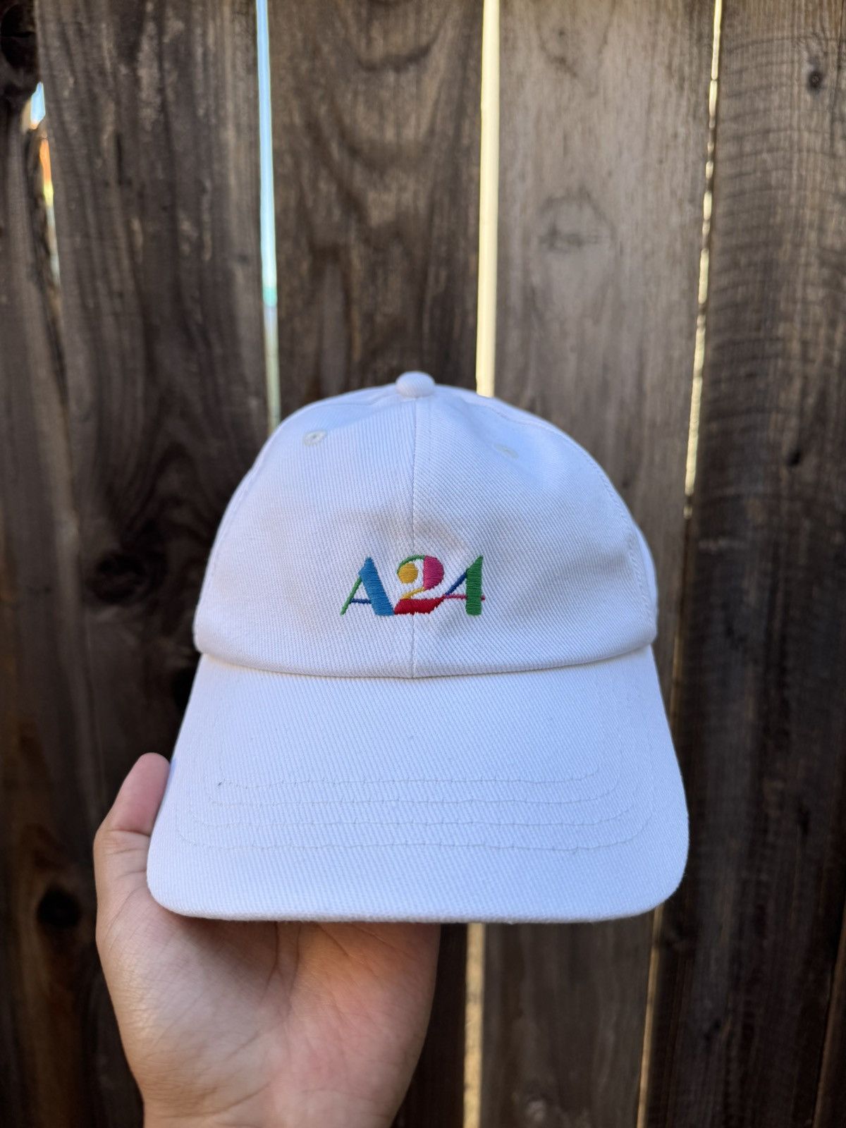 A24 Black Rainbow “A Twenty-Four” Hat | Grailed