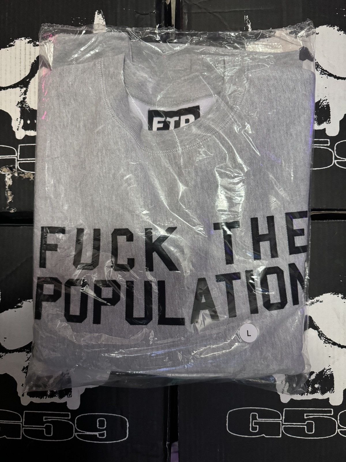 Designer × Fuck The Population × Streetwear FUCKTHEPOPULATION FTP 